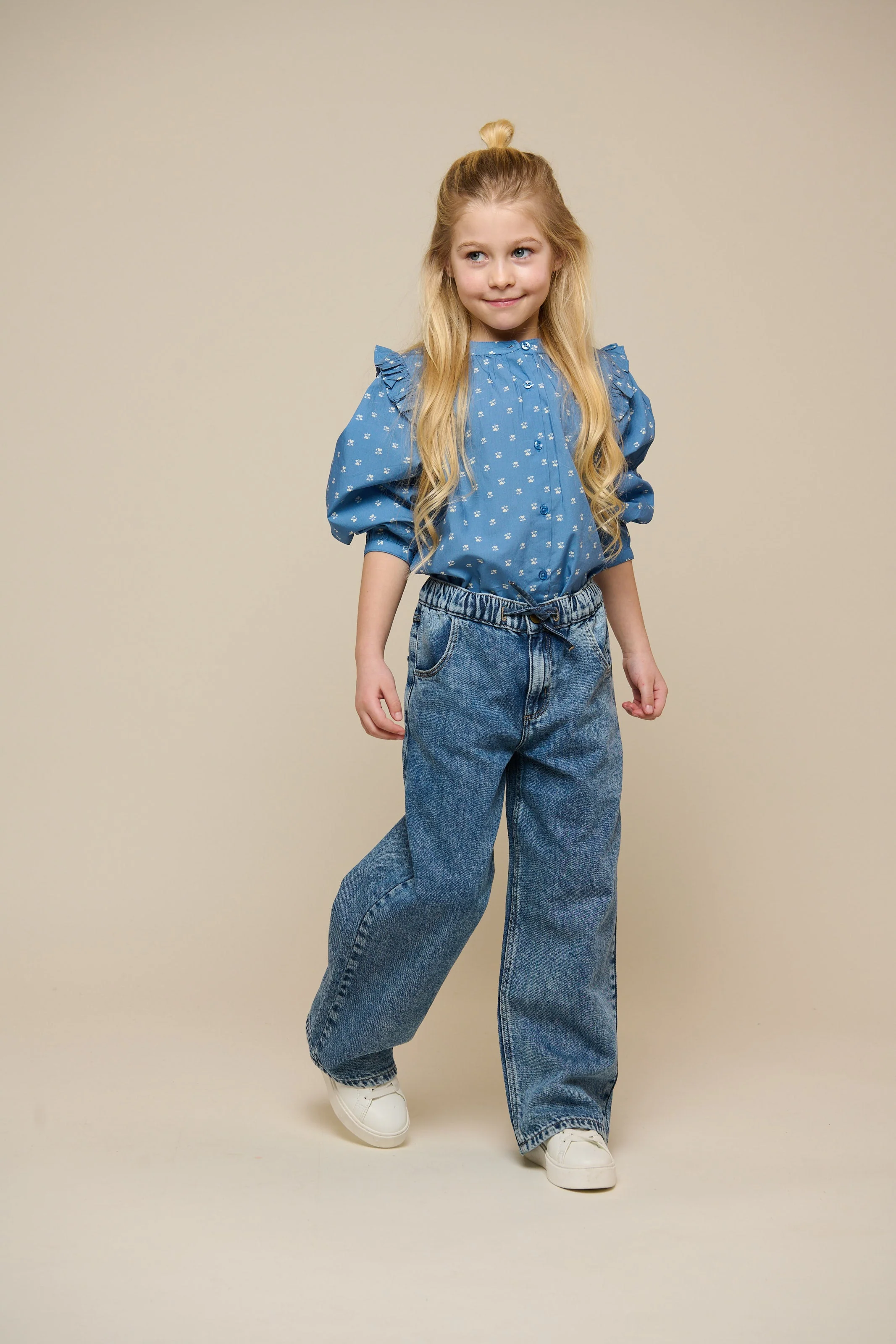 Ausgestellte Jeans - Tween - Blue denim | 101154 Carmen - Image 6