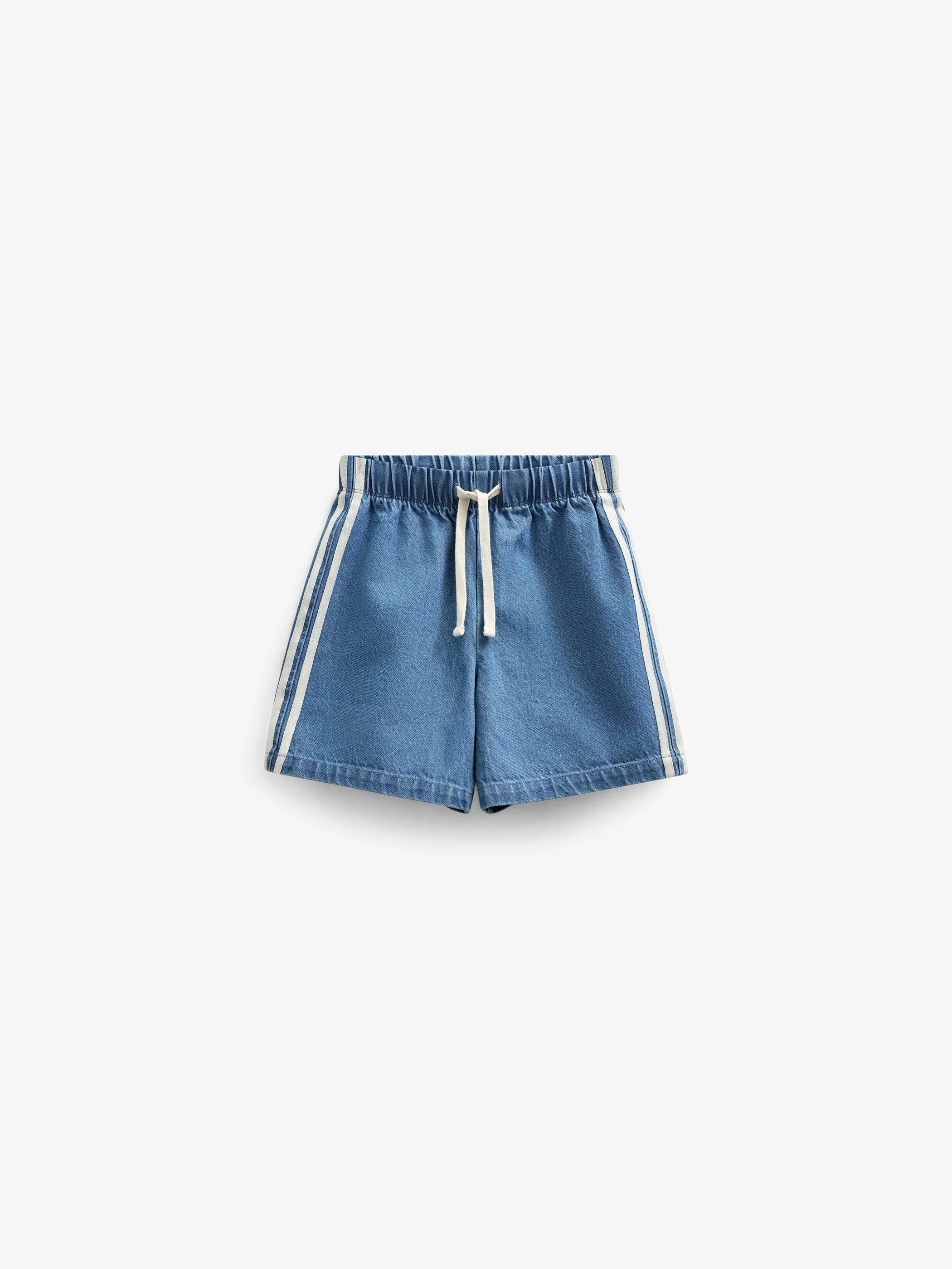 Baggy Denim Shorts mit Band - Kids - Blue Denim | 101142 Callum