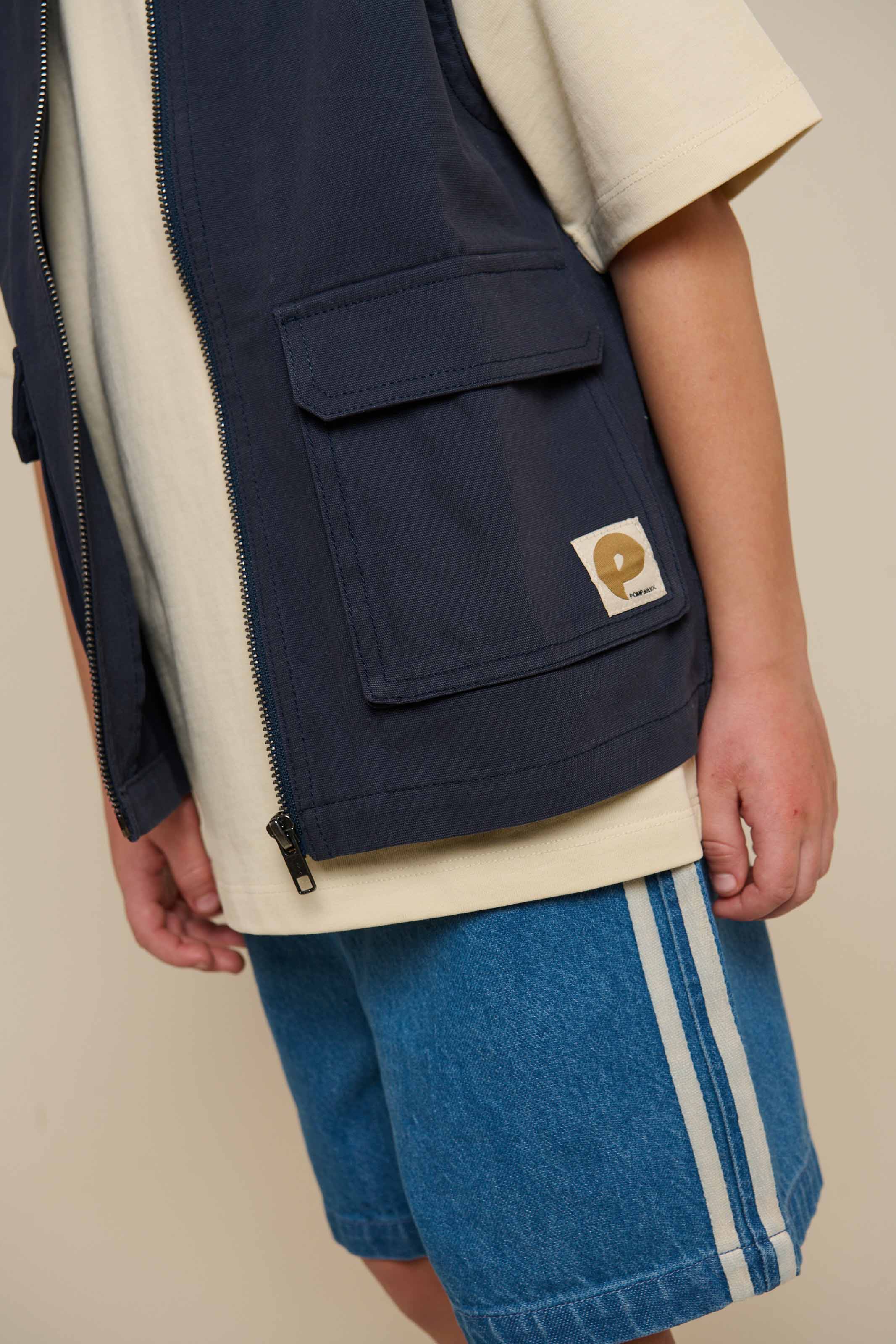 Baggy Denim Shorts mit Band - Tween - Blue Denim | 101143 Callum - Image 4