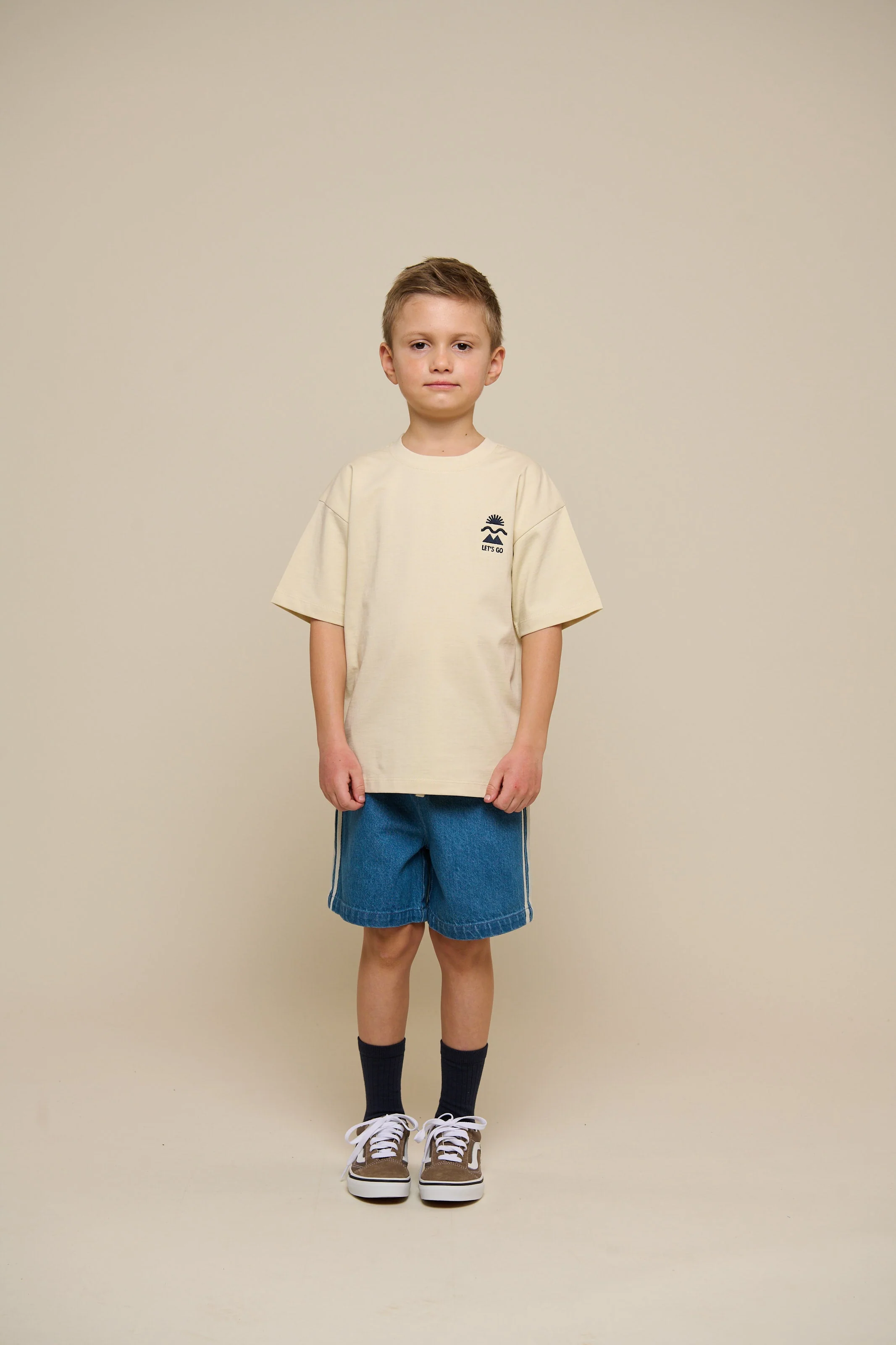 Baggy Denim Shorts mit Band - Tween - Blue Denim | 101143 Callum - Image 5