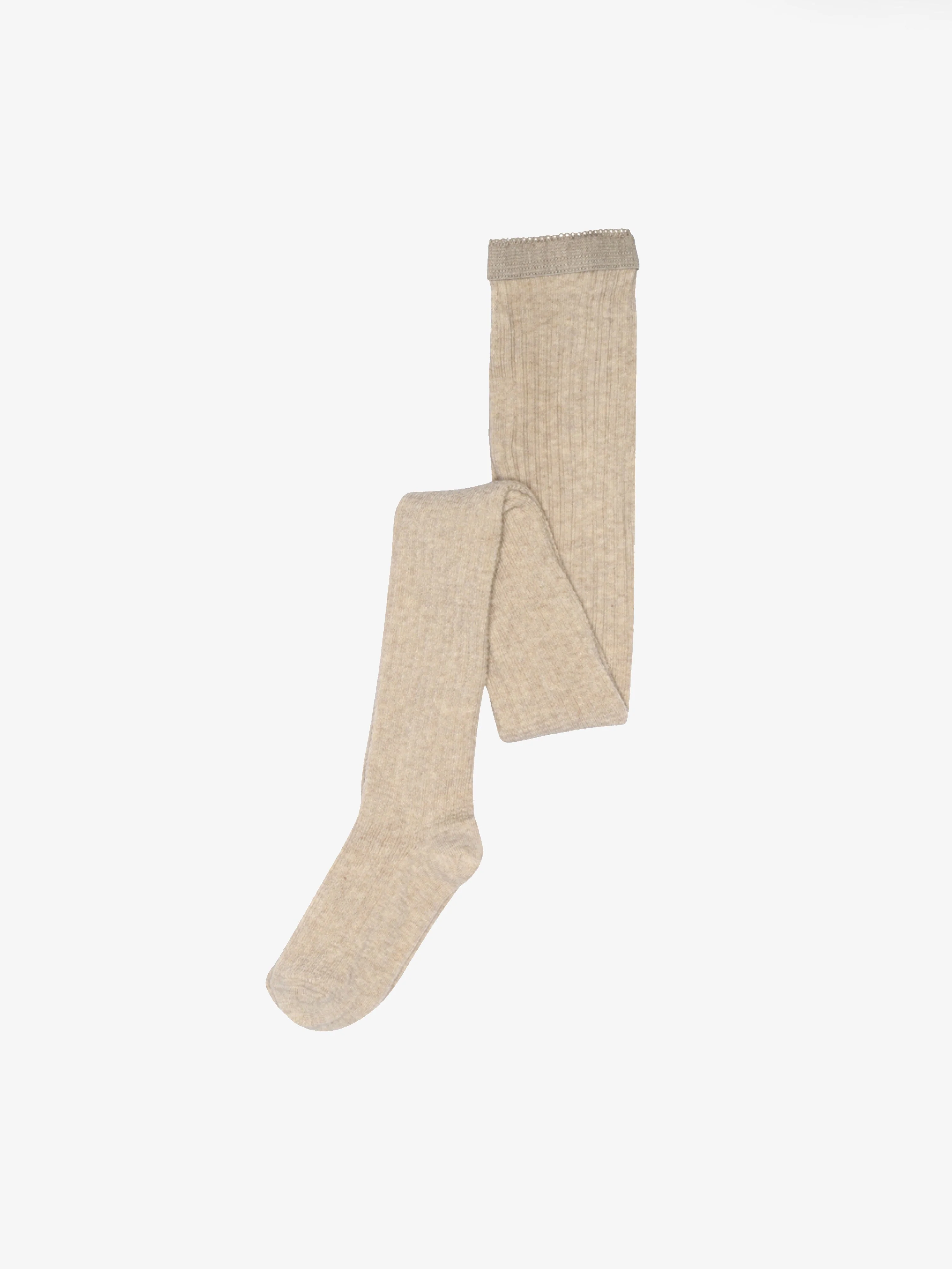 MP Baumwoll-Jacquard- Strickstrumpfhose - Tween - Beige Melange | 101390 MP Inger tights