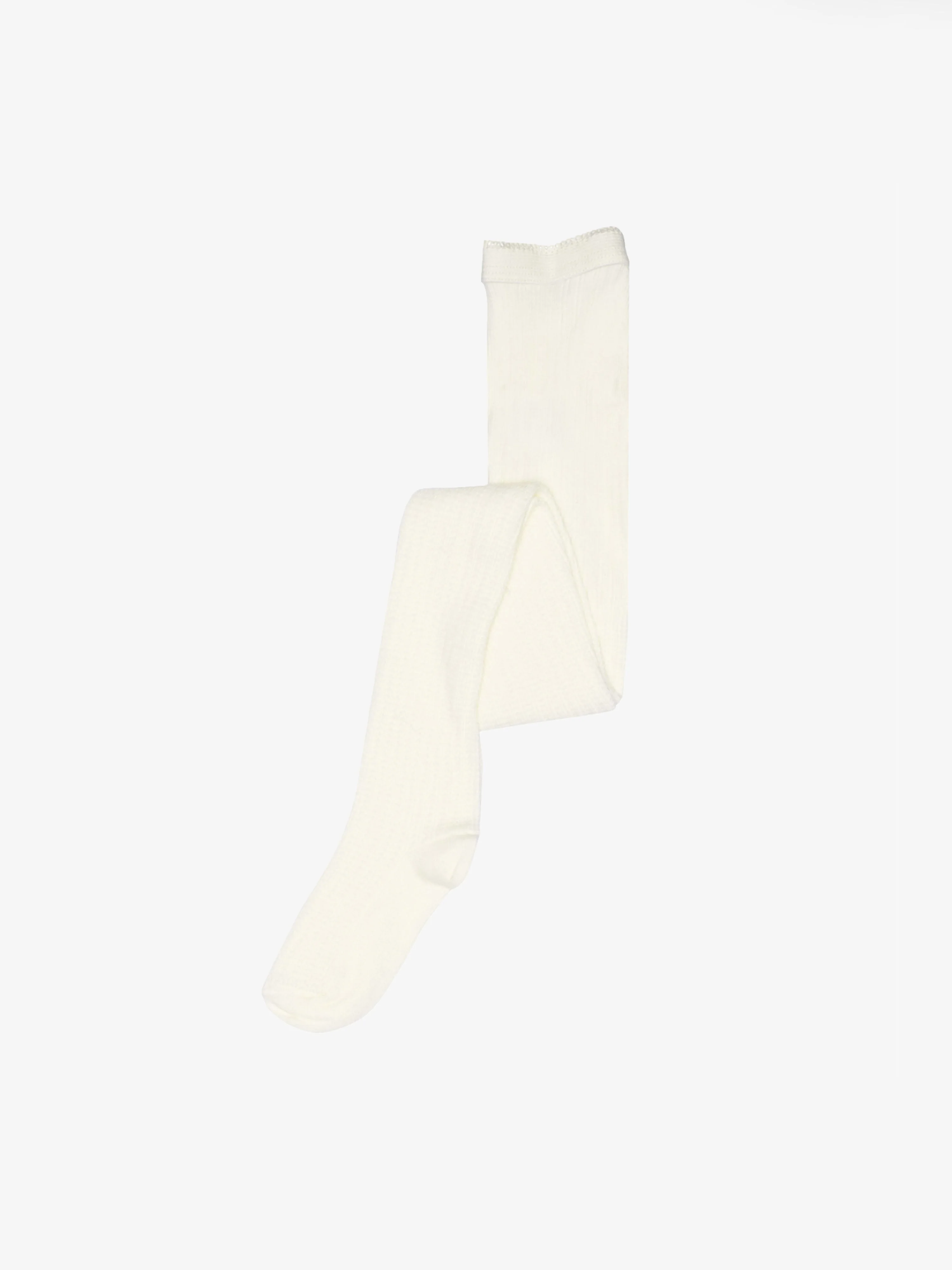 MP Baumwoll-Jacquard- Strickstrumpfhose - Tween - Offwhite | 101392 MP Inger tights