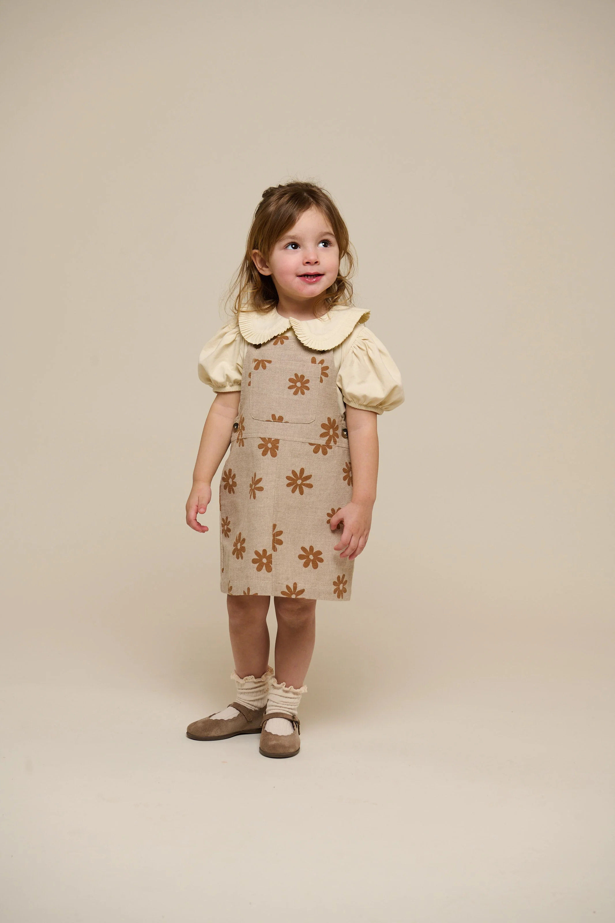Bedruckter Baumwolltop - Kids - Sand | 101209 Molly - Image 2
