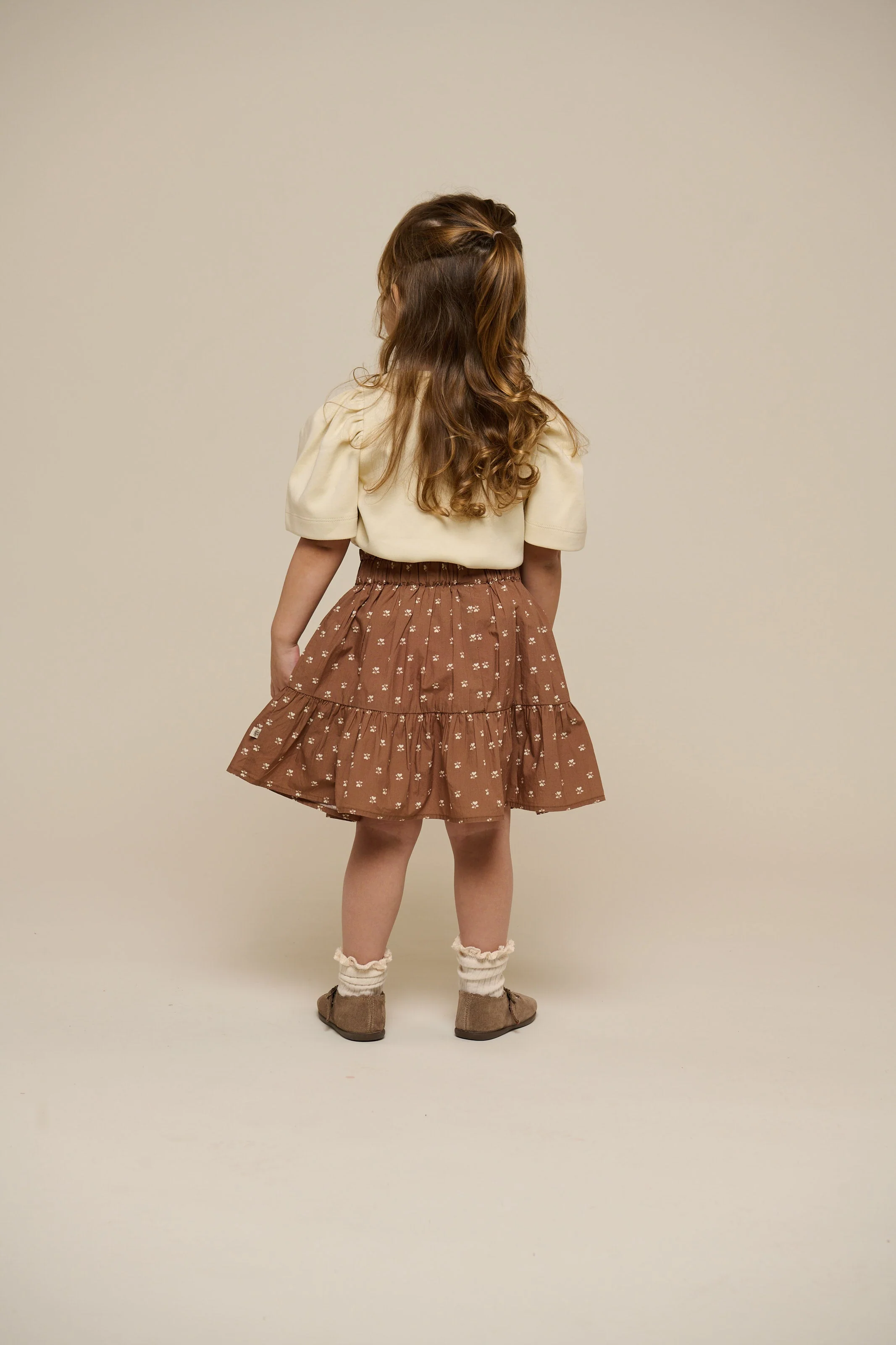 Bedruckter Popeline-Rock - Kids - Coconut | 101055 Camilla - Image 4
