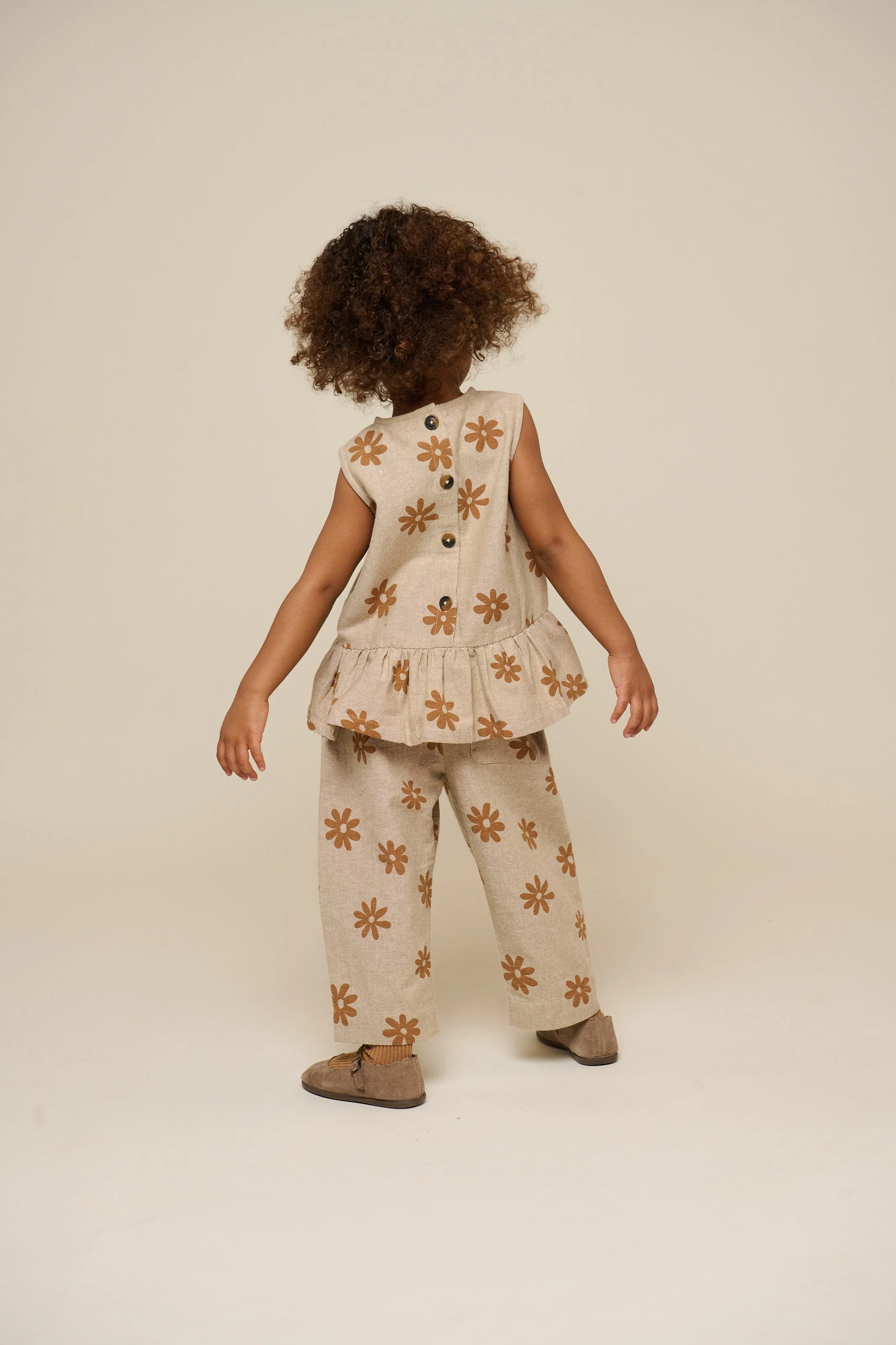 Bedrucktes Baumwolltop - Kids - Sand | 101205 Molly - Image 4