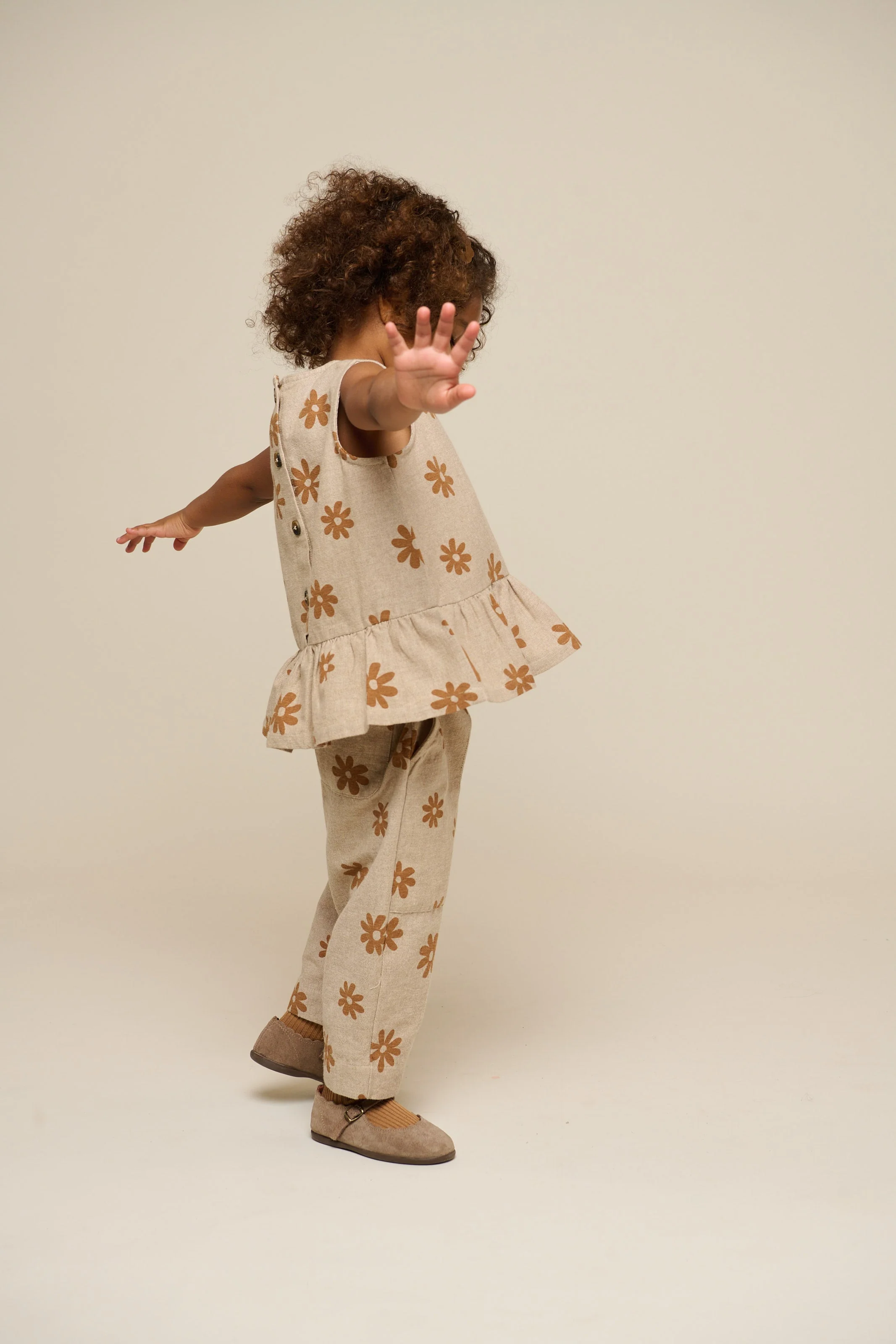 Bedrucktes Baumwolltop - Kids - Sand | 101205 Molly - Image 6