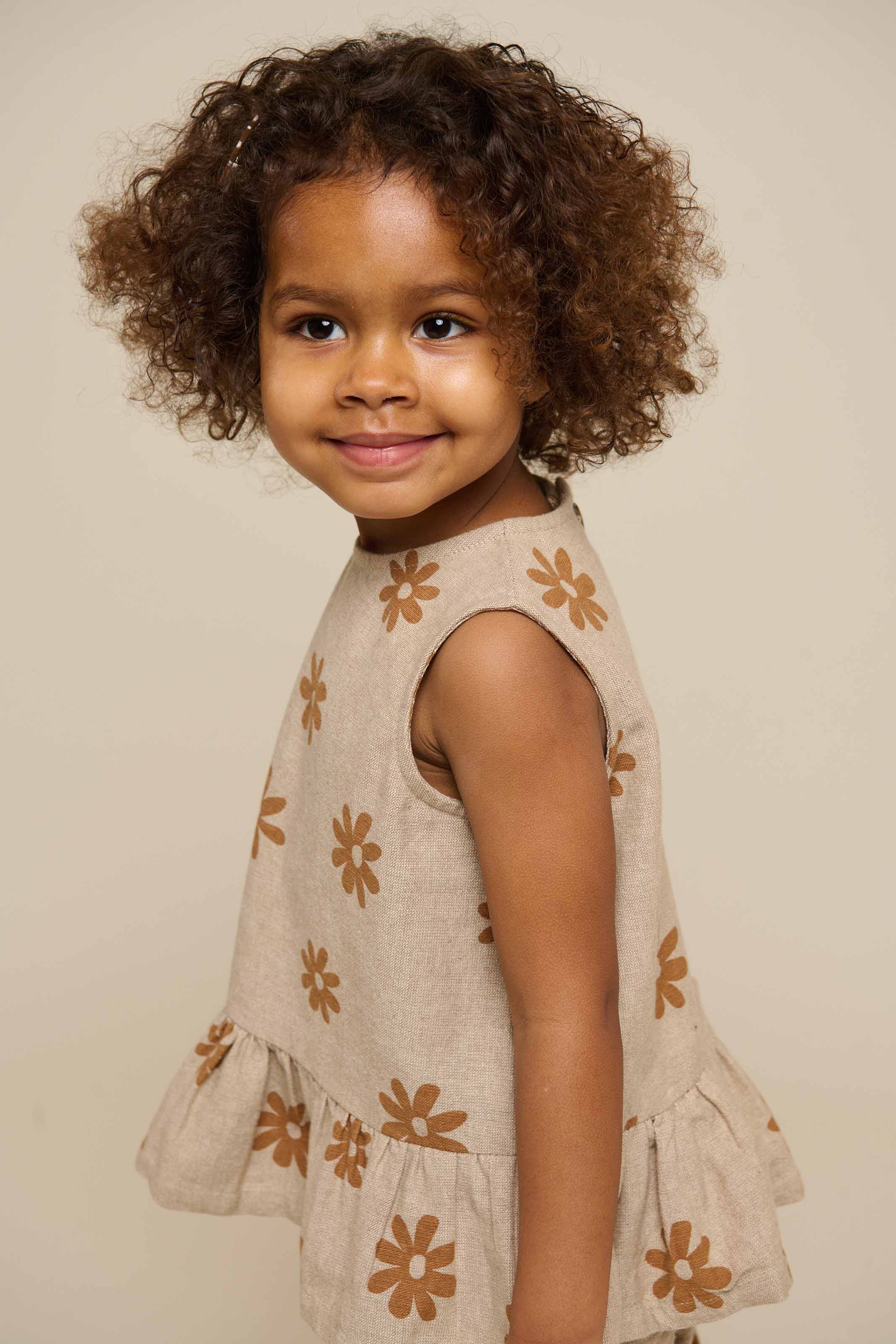 Bedrucktes Baumwolltop - Kids - Sand | 101205 Molly - Image 7