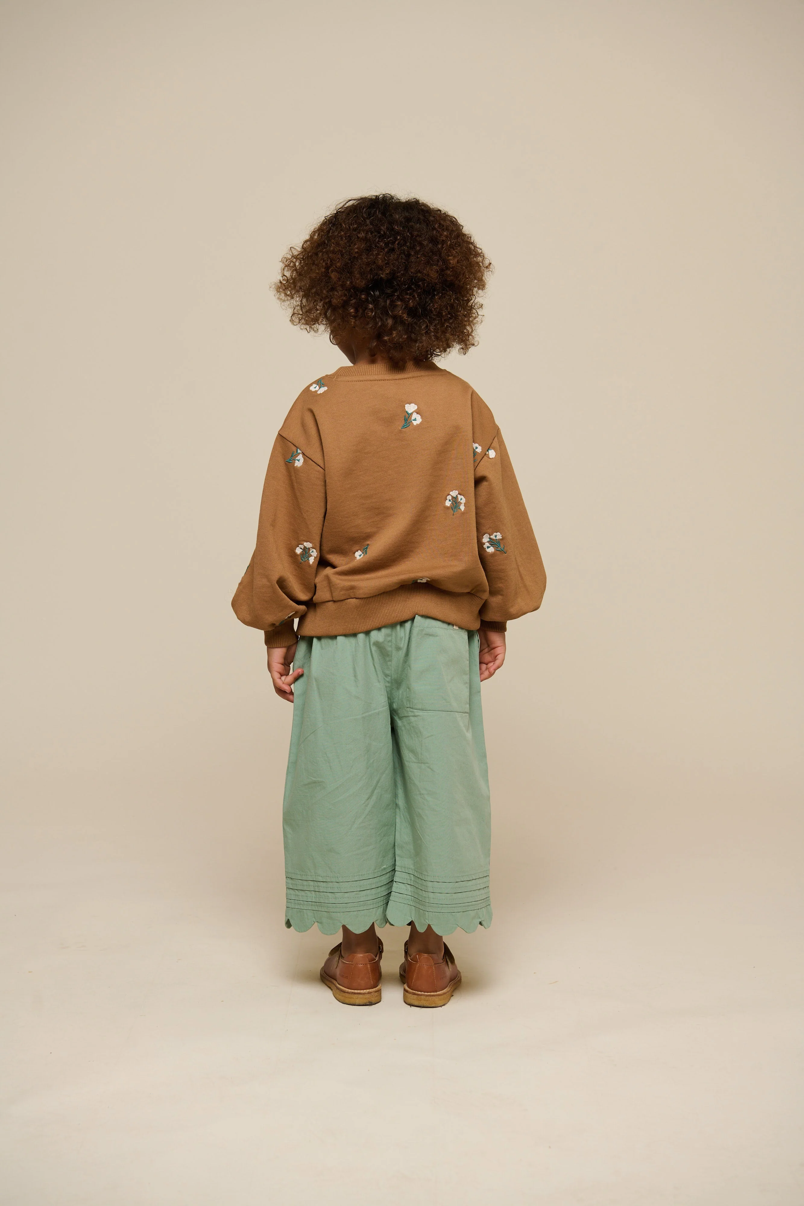 Besticktes Crewneck Sweatshirt - Kids - Coconut | 101213 Kimber - Image 5