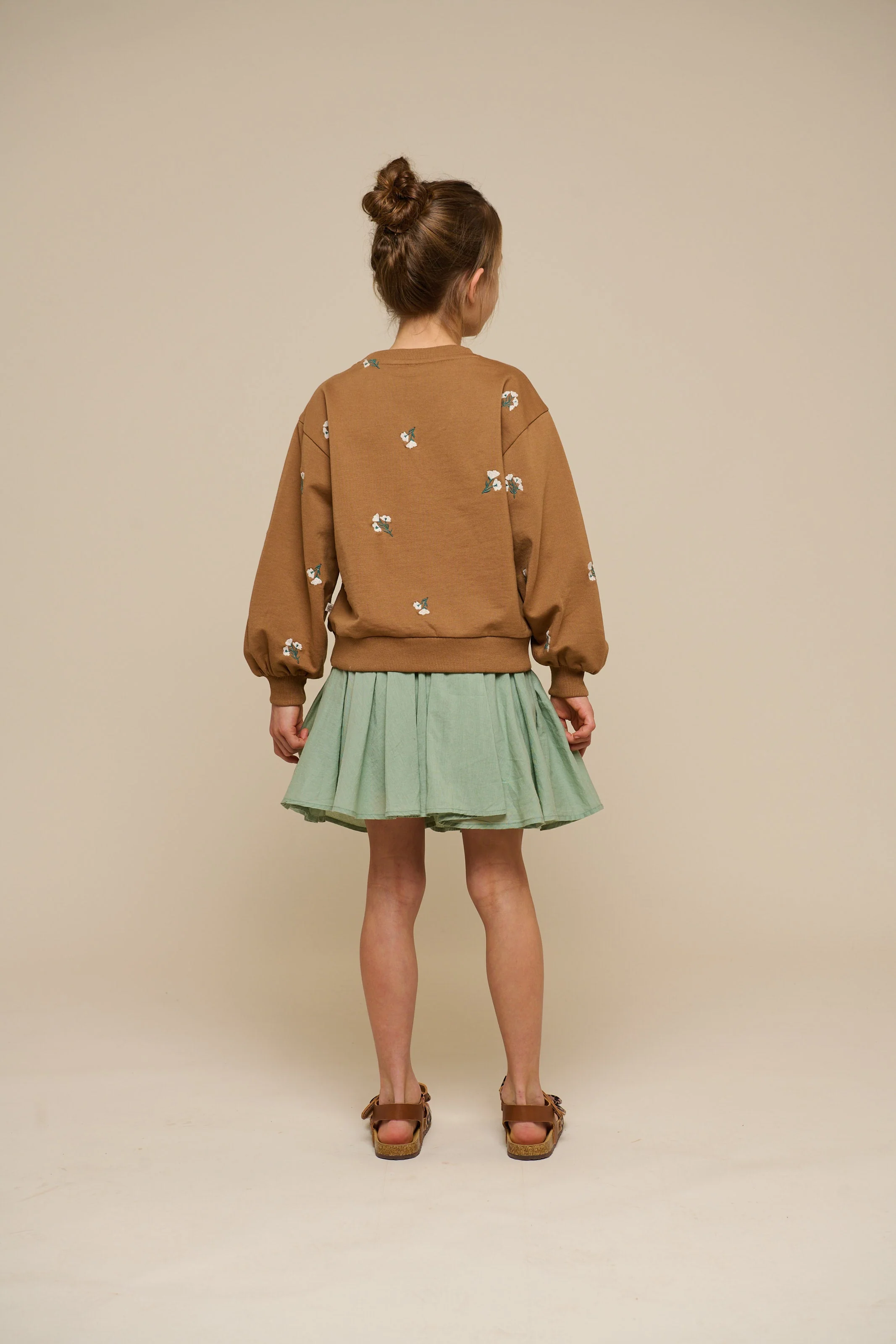 Besticktes Crewneck Sweatshirt - Tween - Coconut | 101214 Kimber - Image 5