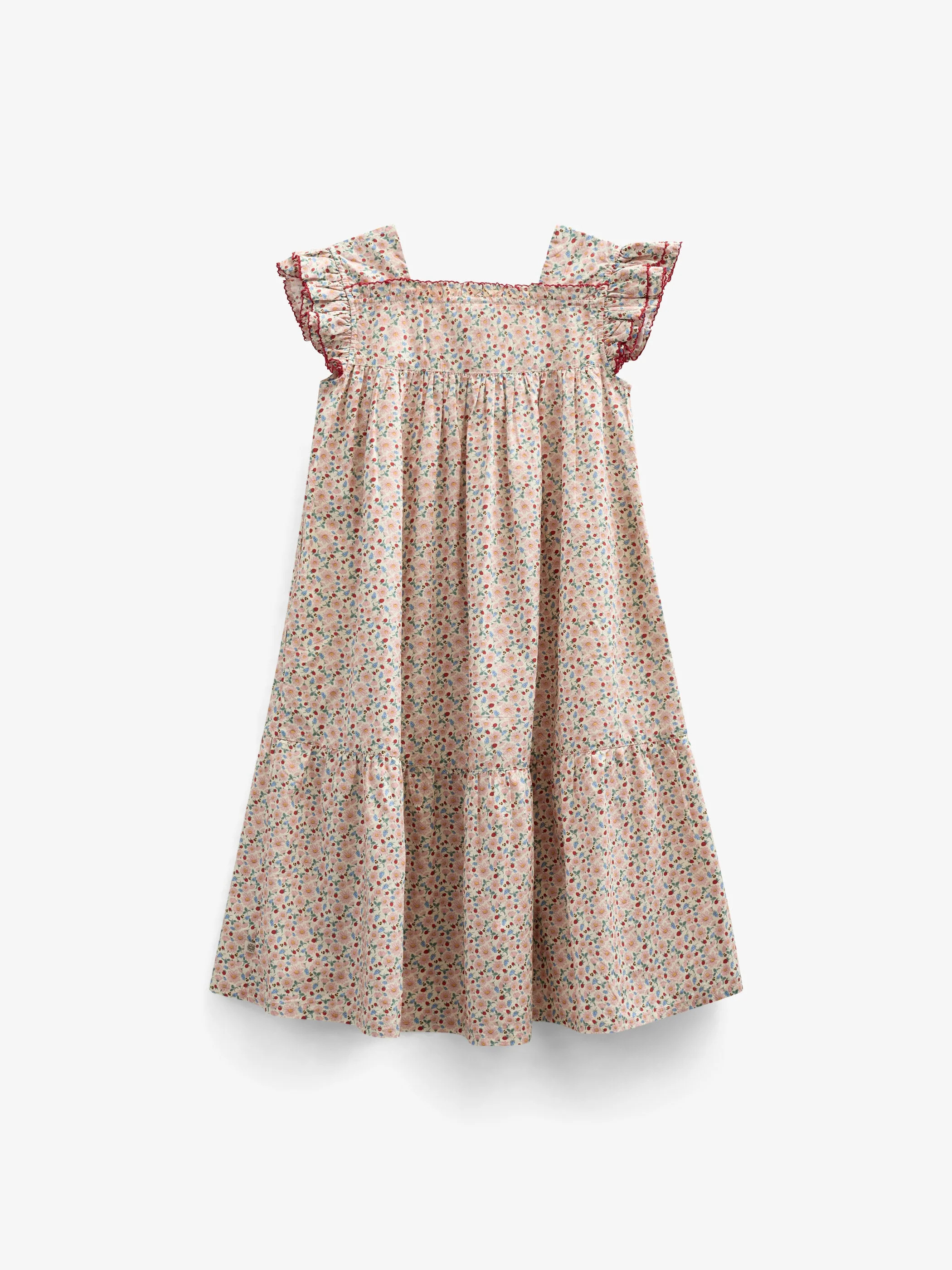 Blumendruck-Popeline-Kleid - Tween - Rose | 100961 Poppy - Image 3