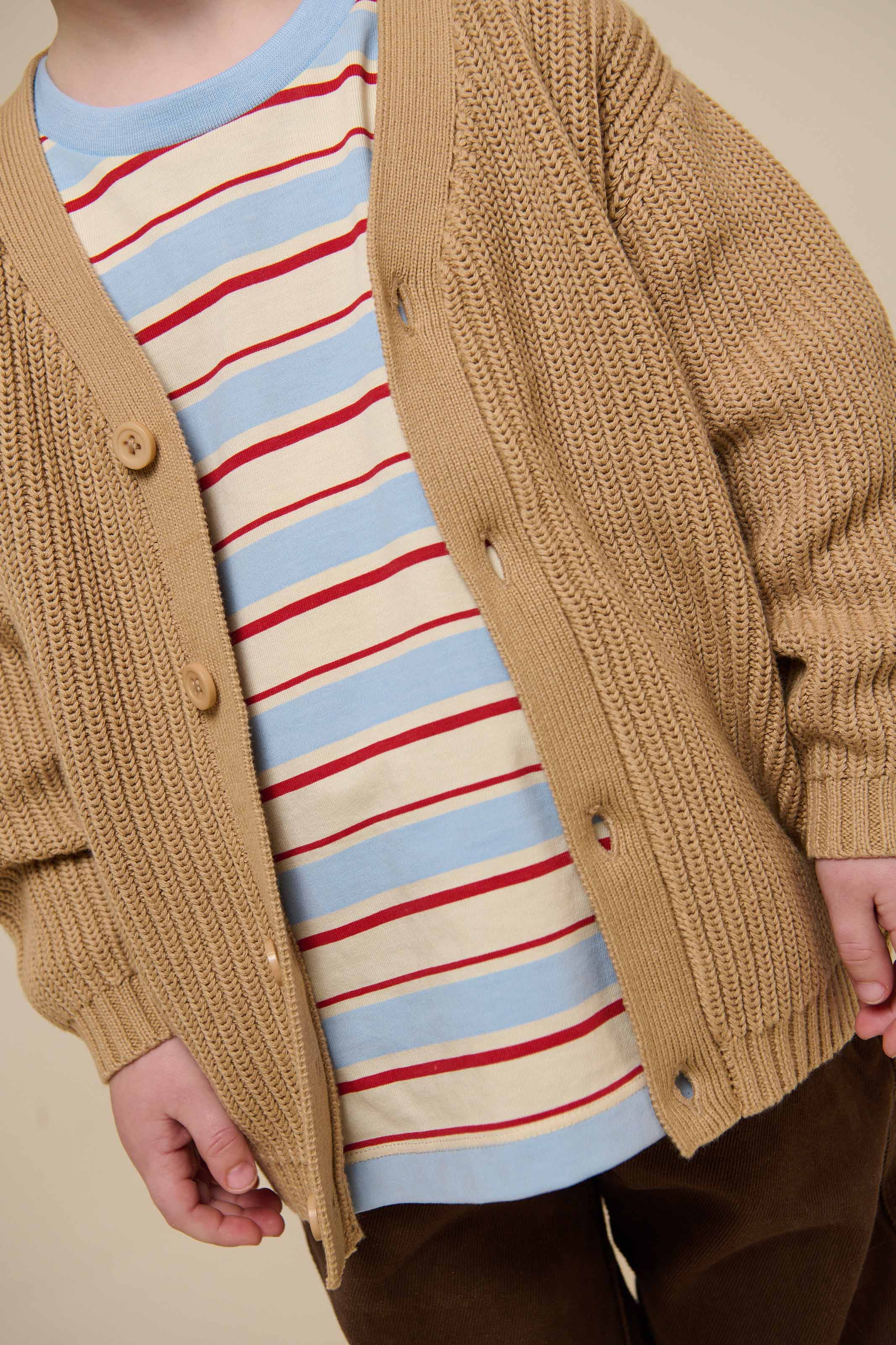 Brioche-Strickjacke - Kids - Beige | 101245 Clark - Image 4