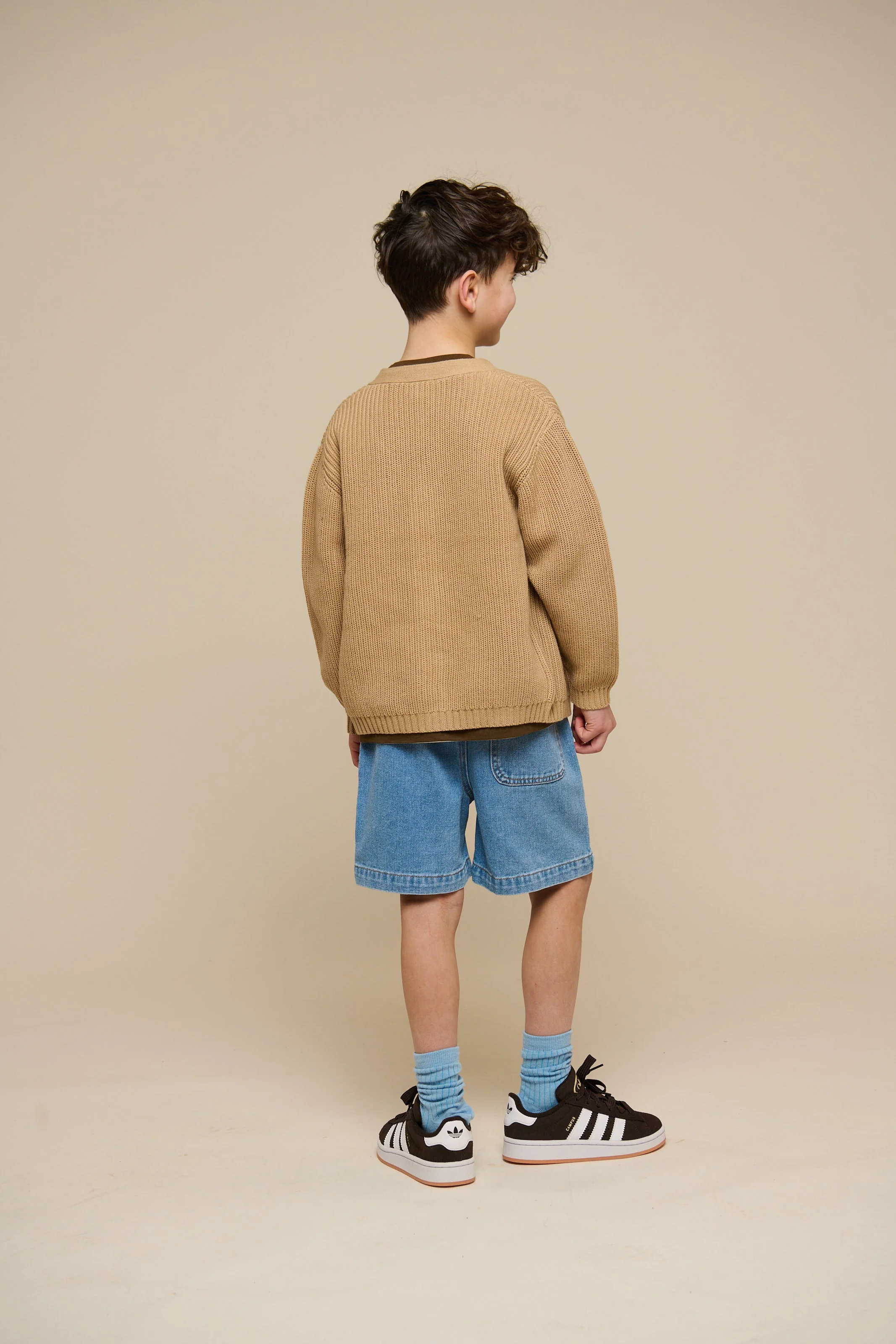 Brioche-Strickjacke - Tween - Beige | 101246 Clark - Image 5