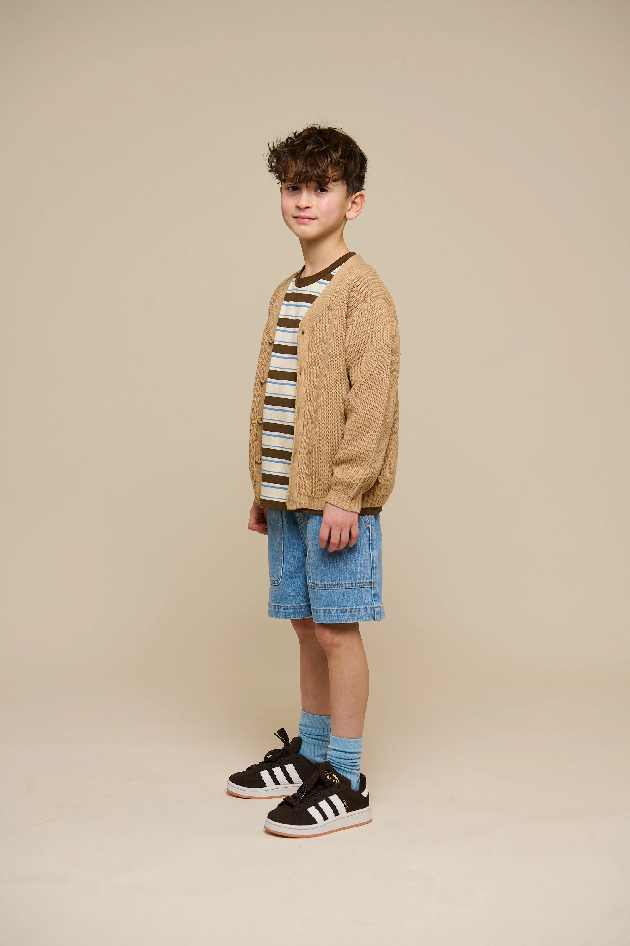 Brioche-Strickjacke - Tween - Beige | 101246 Clark - Image 6