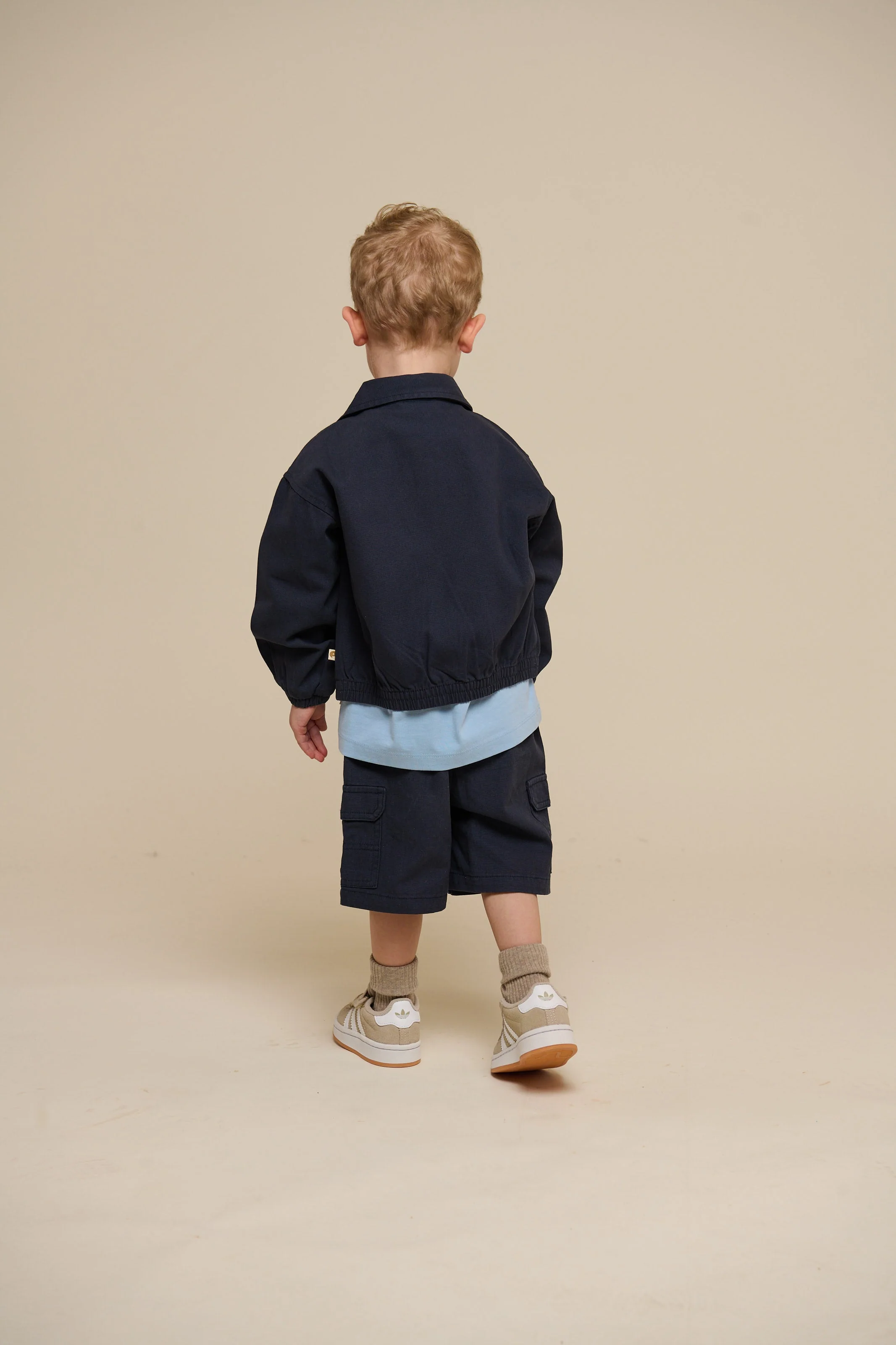 Canvas Bomberjacke - Kids - Navy | 101138 Isack - Image 5