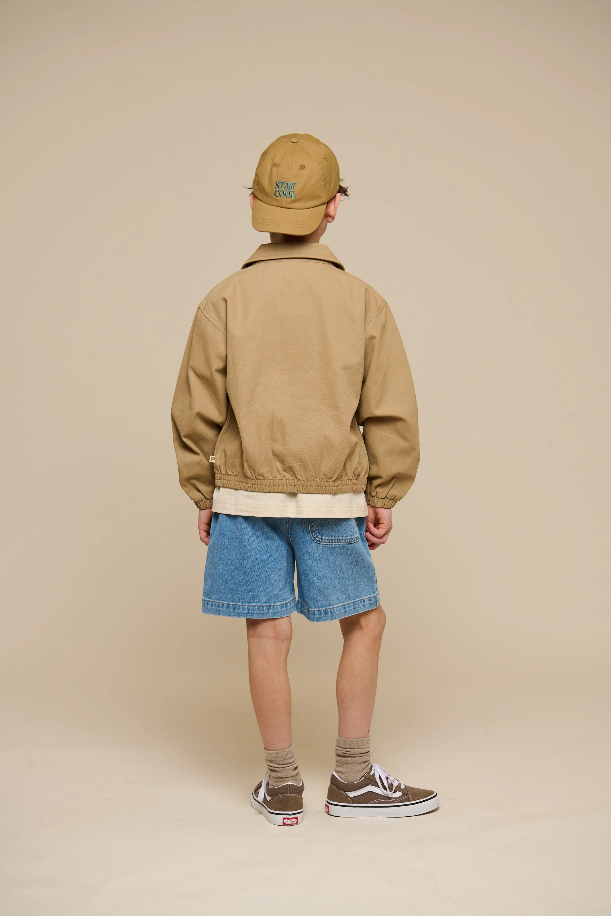 Canvas Bomberjacke - Tween - Khaki | 101137 Isack - Image 5