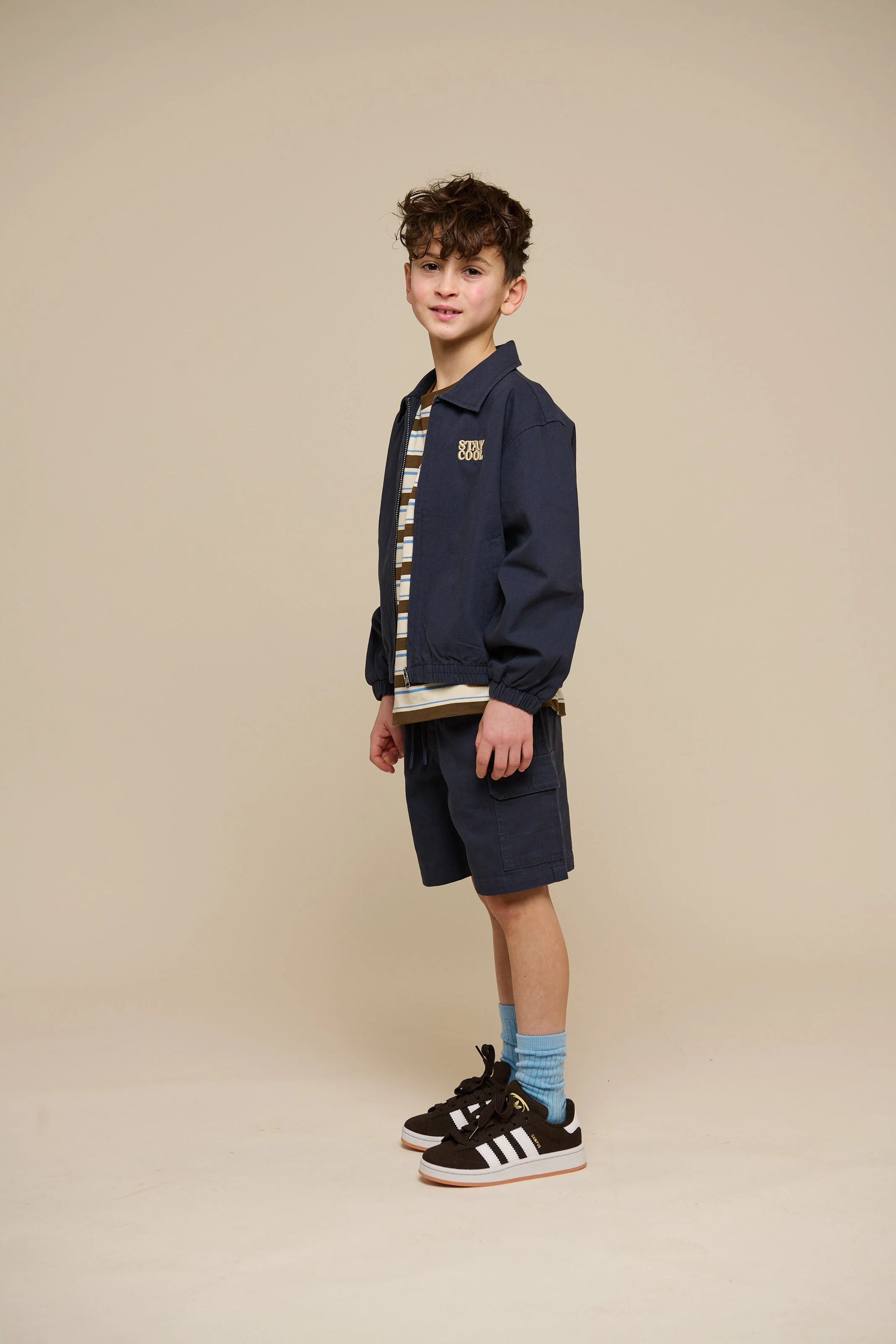 Canvas-Bomberjacke - Tween - Navy | 101139 Isack - Image 2