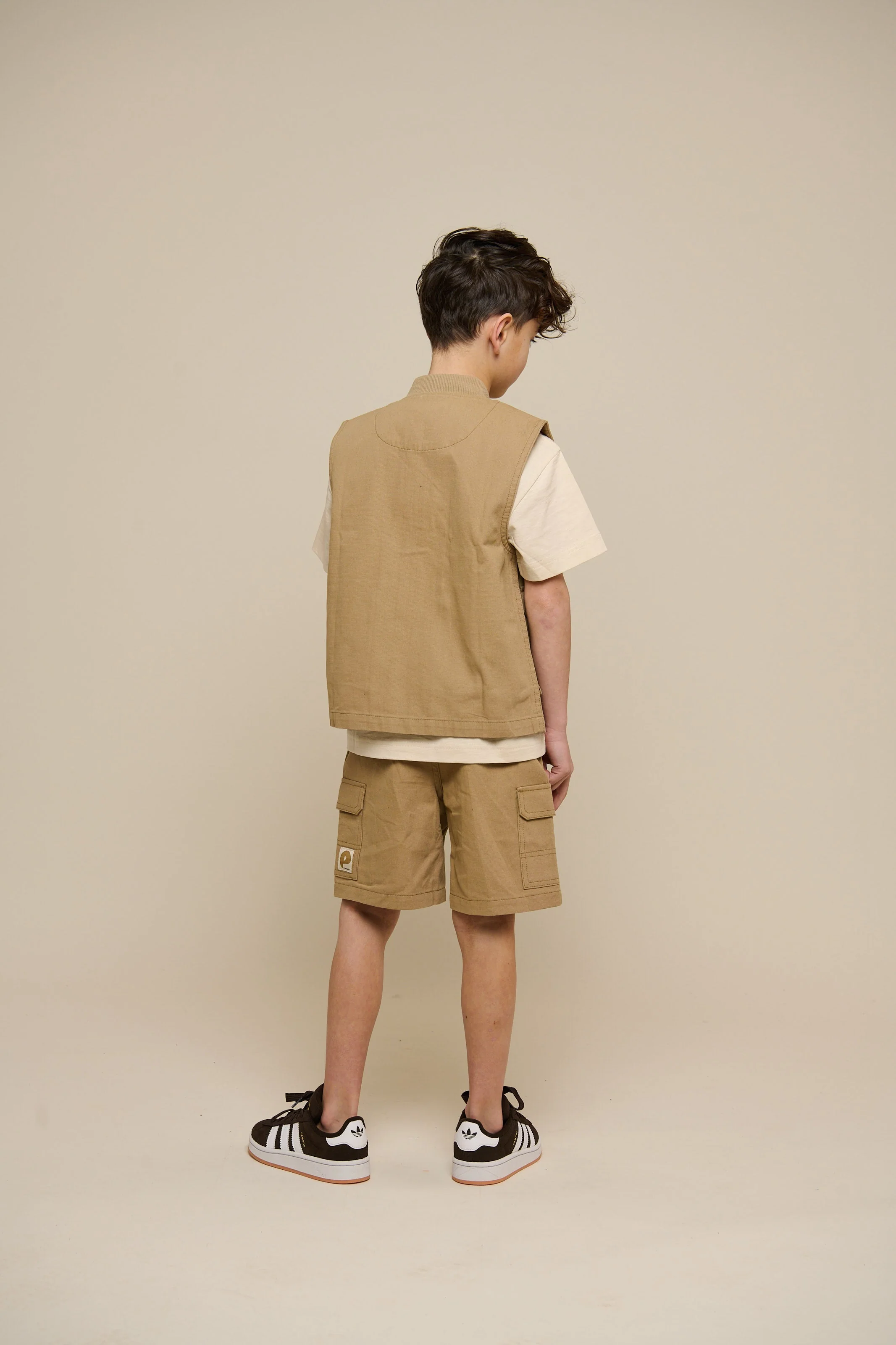 Canvas Cargo-Shorts - Tween - Khaki | 101121 Isack - Image 5