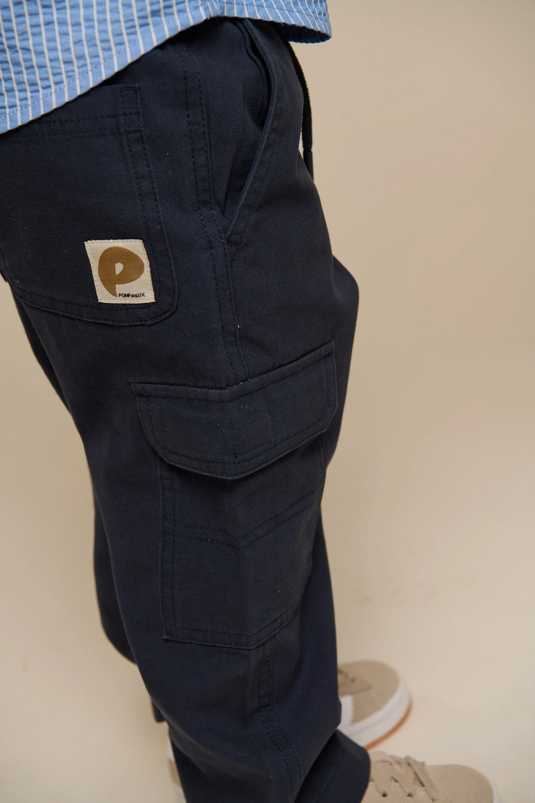 Canvas-Hose - Kids - Navy | 101134 Isack - Image 4