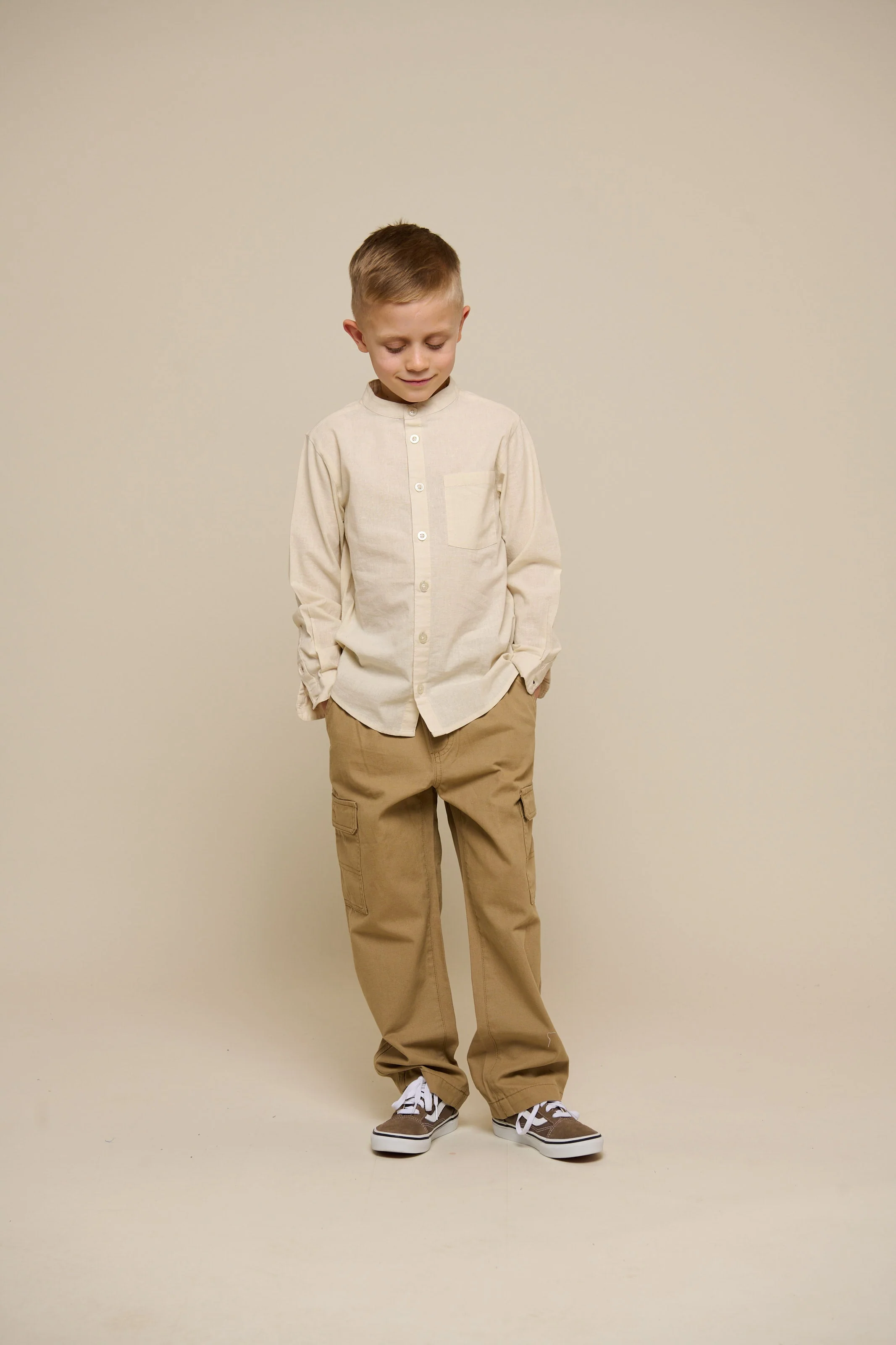 Canvas-Hose - Tween - Khaki | 101133 Isack - Image 2