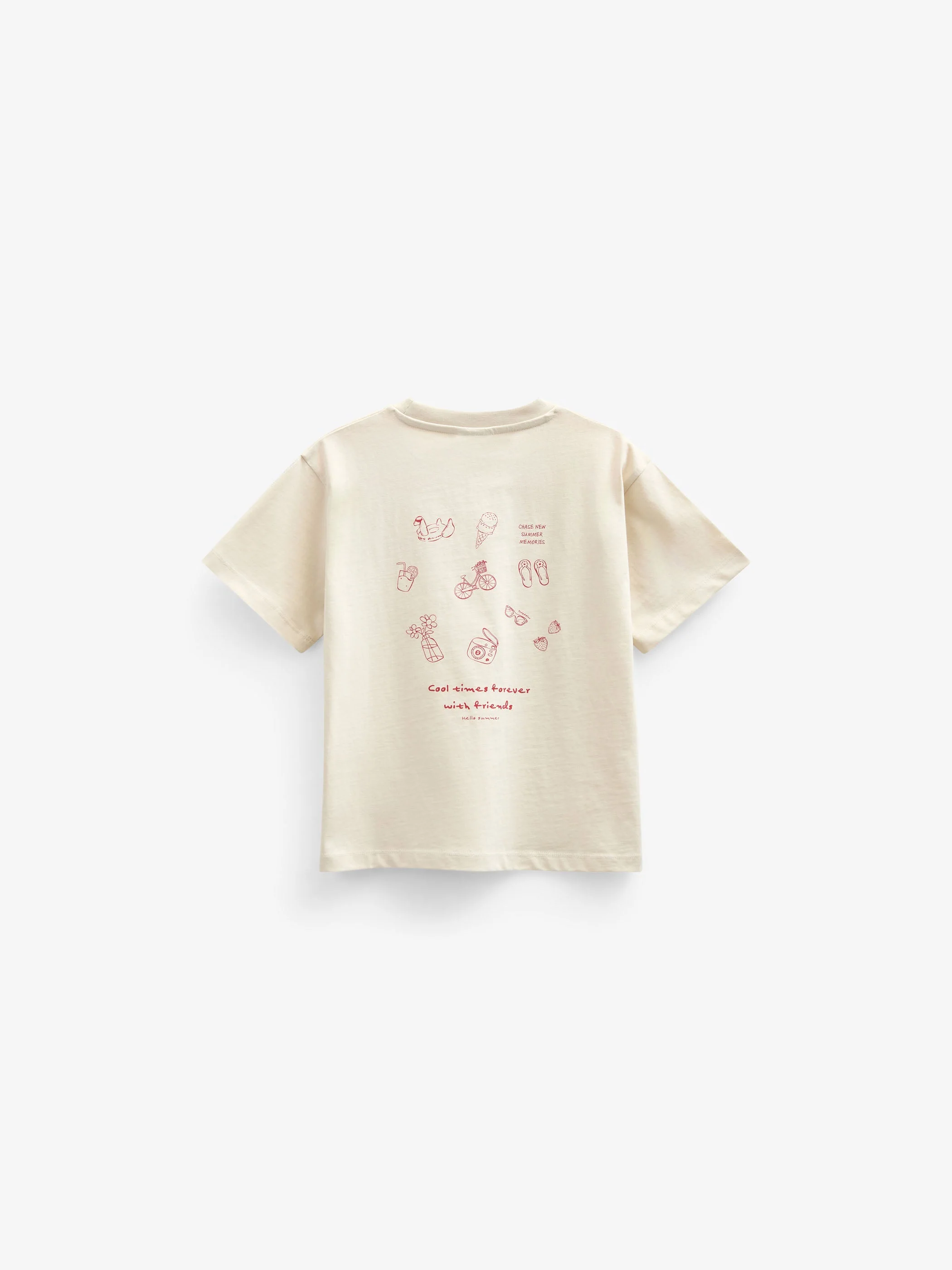 Cool Times T-Shirt - Tween - Offwhite | 101248 Kira - Image 3
