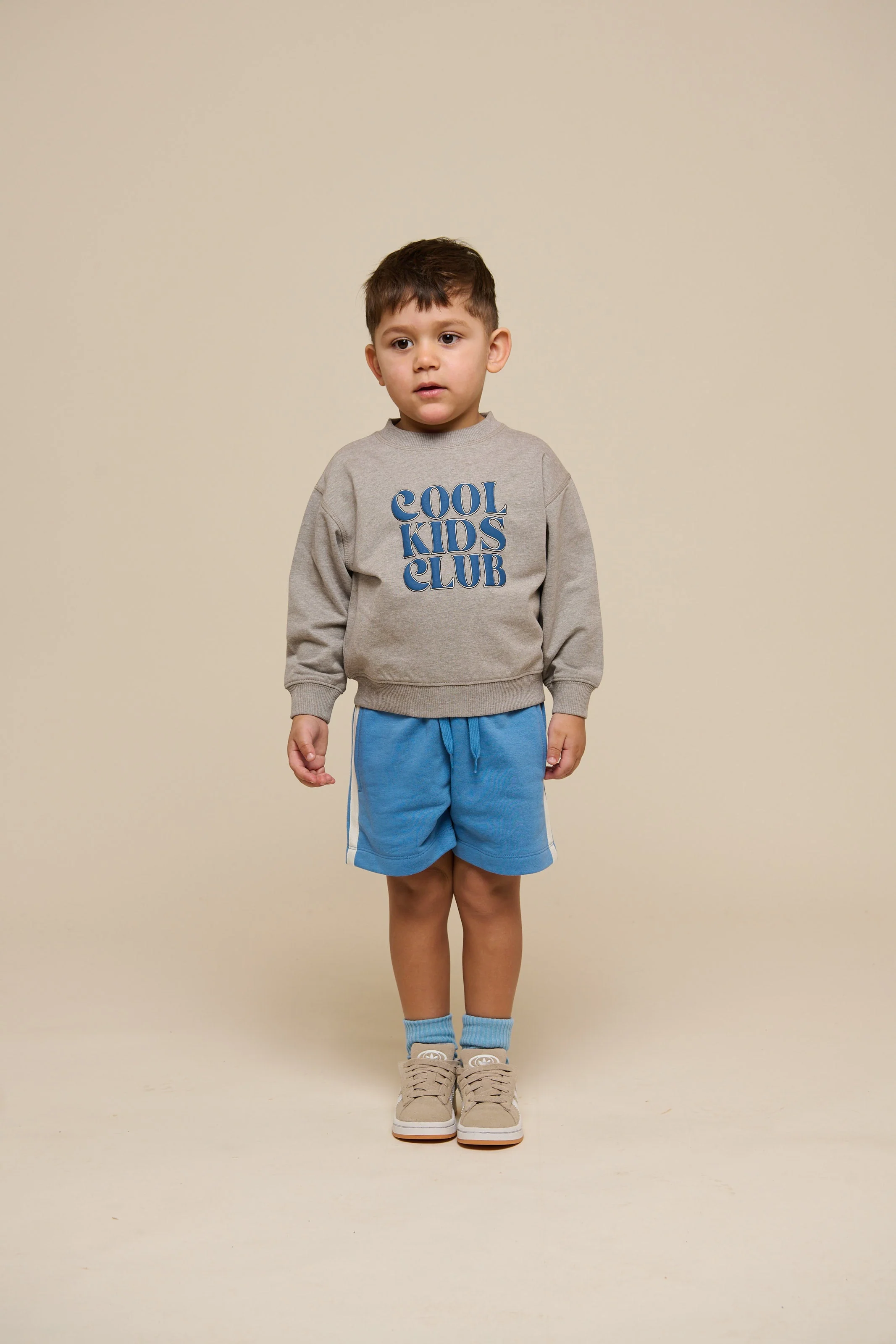 Crewneck-Sweatshirt - Kids - Grey melange | 101161 Nathan - Image 2