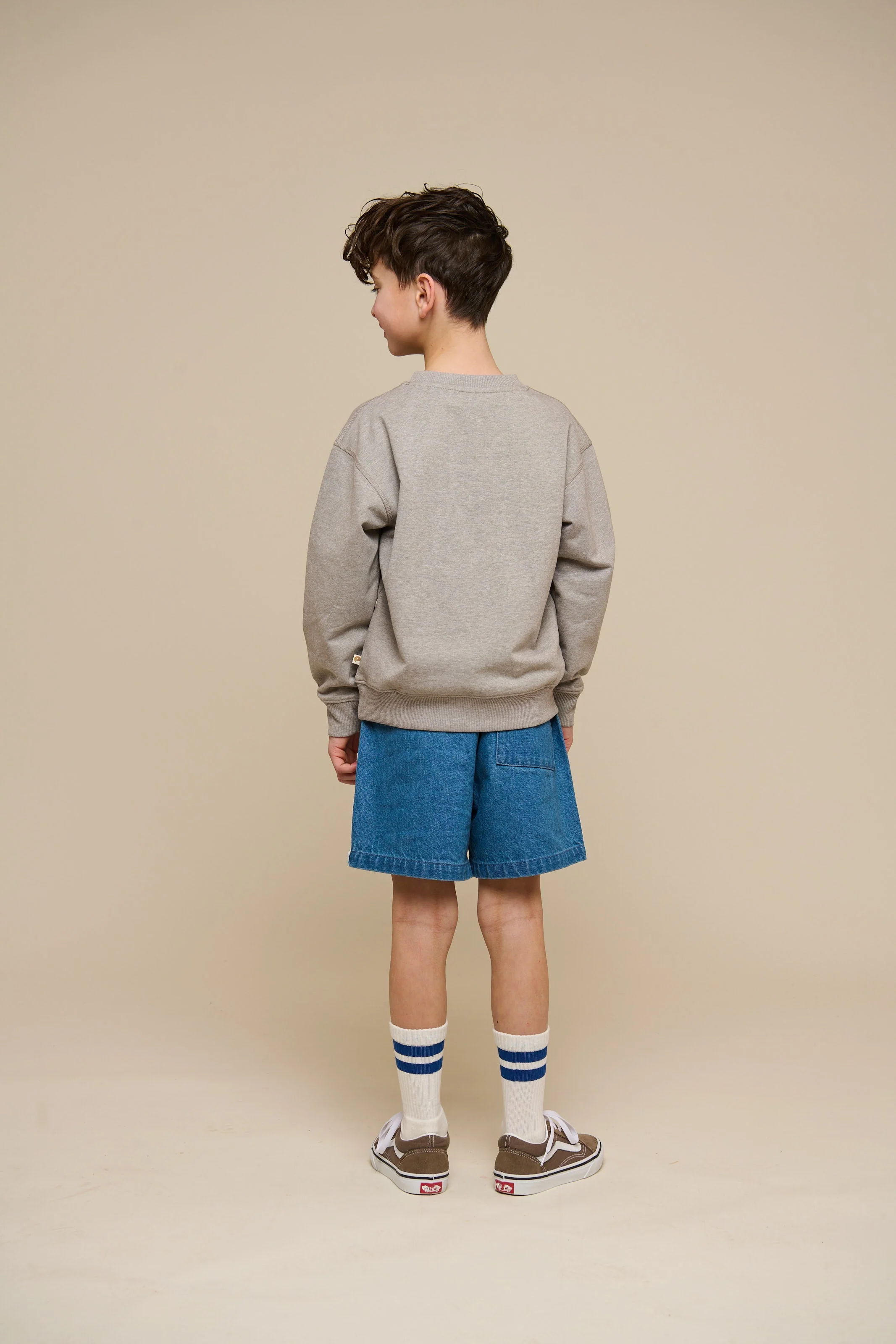 Crewneck-Sweatshirt - Tween - Grey melange | 101162 Nathan - Image 5