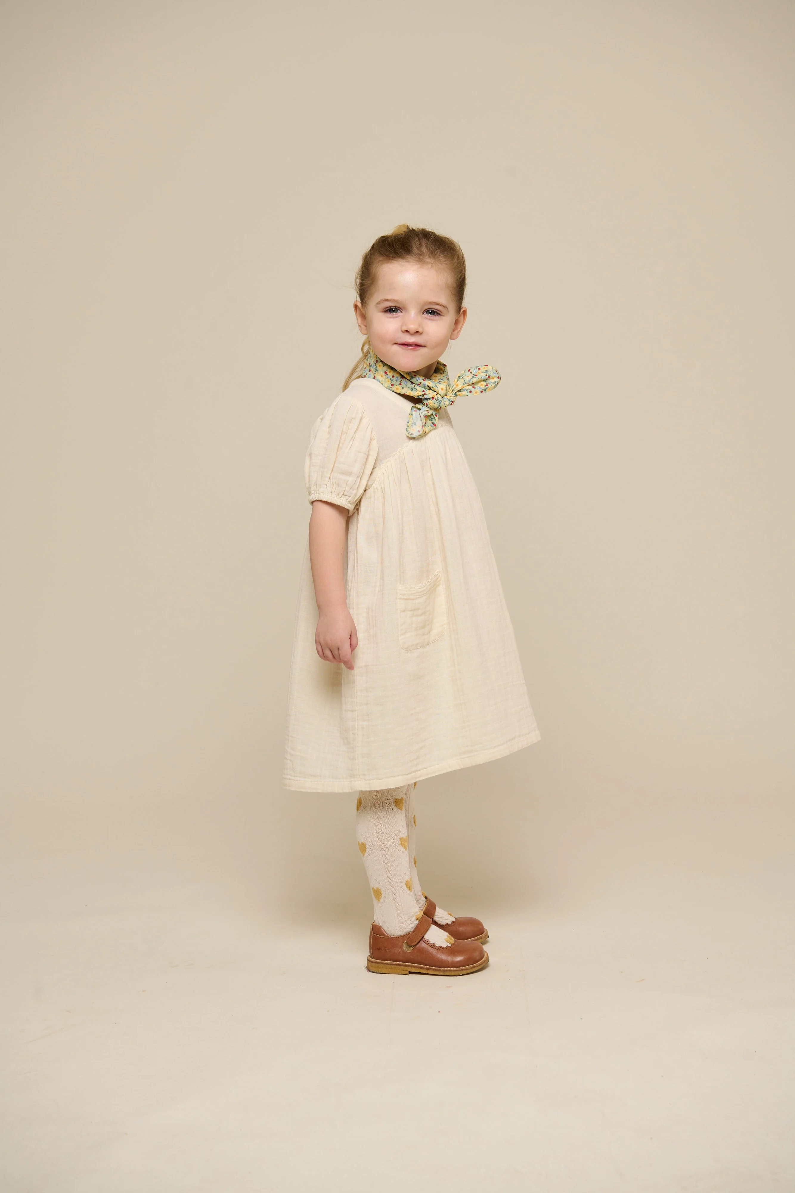 Gaze Kleid - Kids - Off White | 100914 Jasmine - Image 7