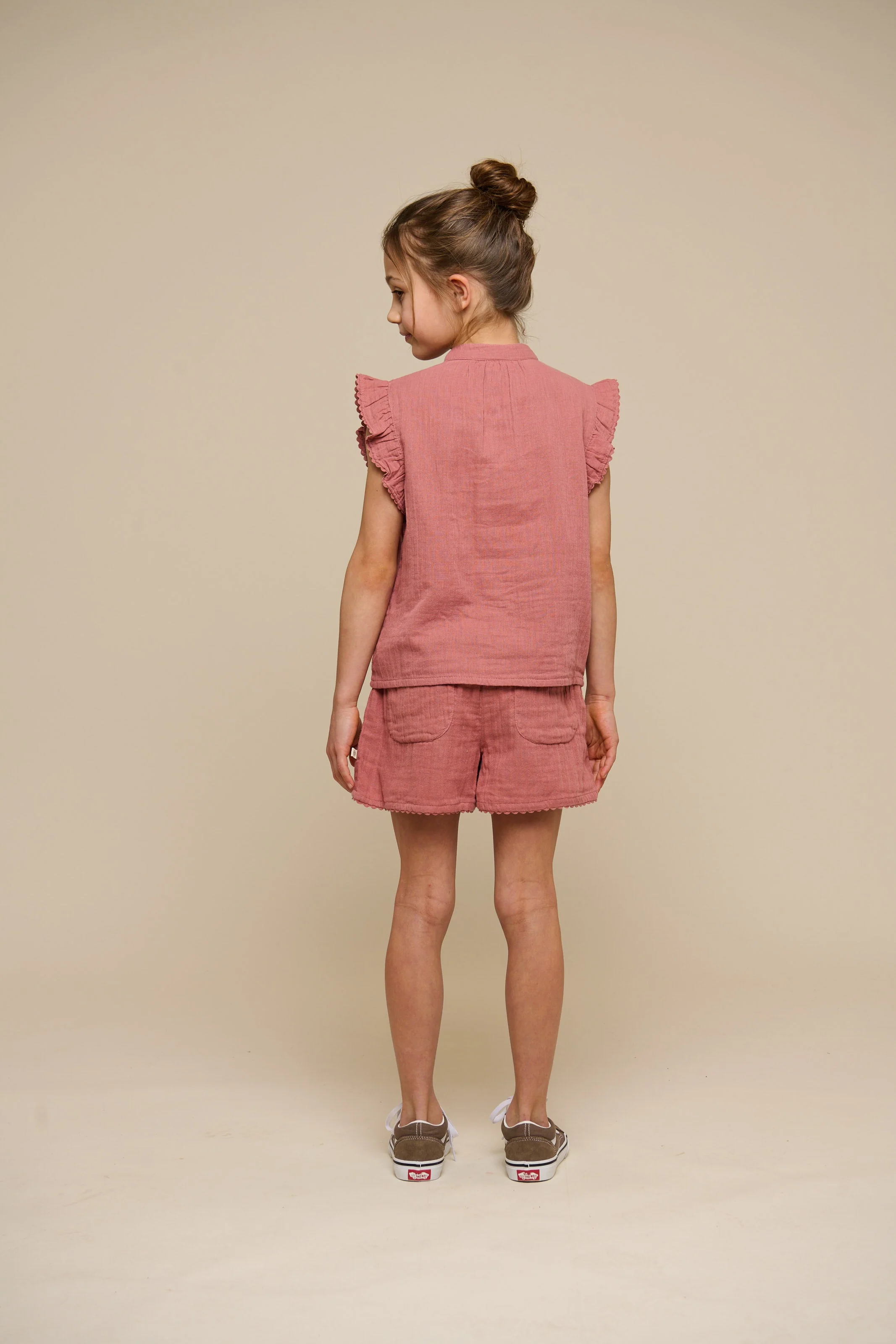Gaze Shorts - Tween - Old Rose | 100927 Jasmine - Image 5