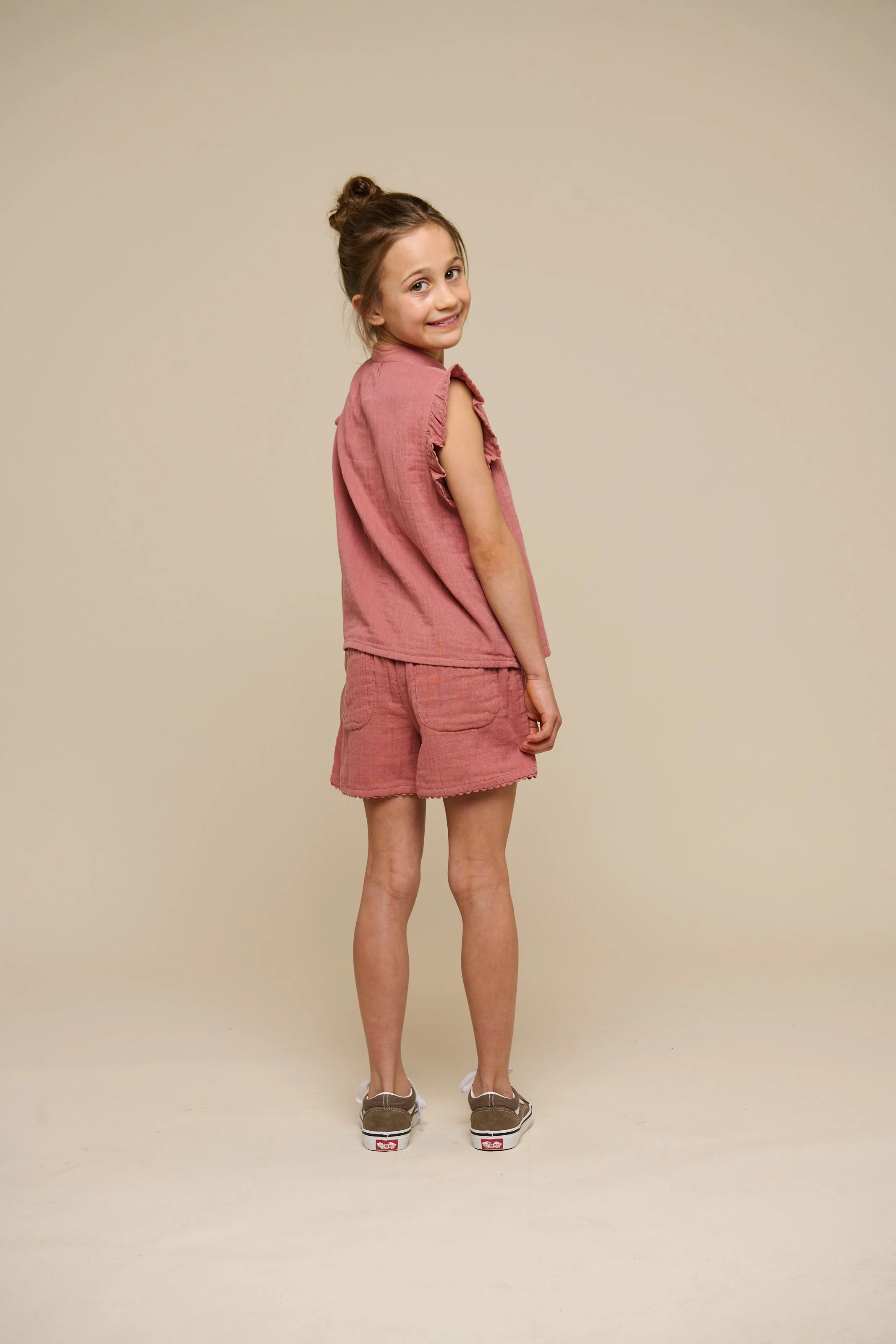 Gaze Shorts - Tween - Old Rose | 100927 Jasmine - Image 7