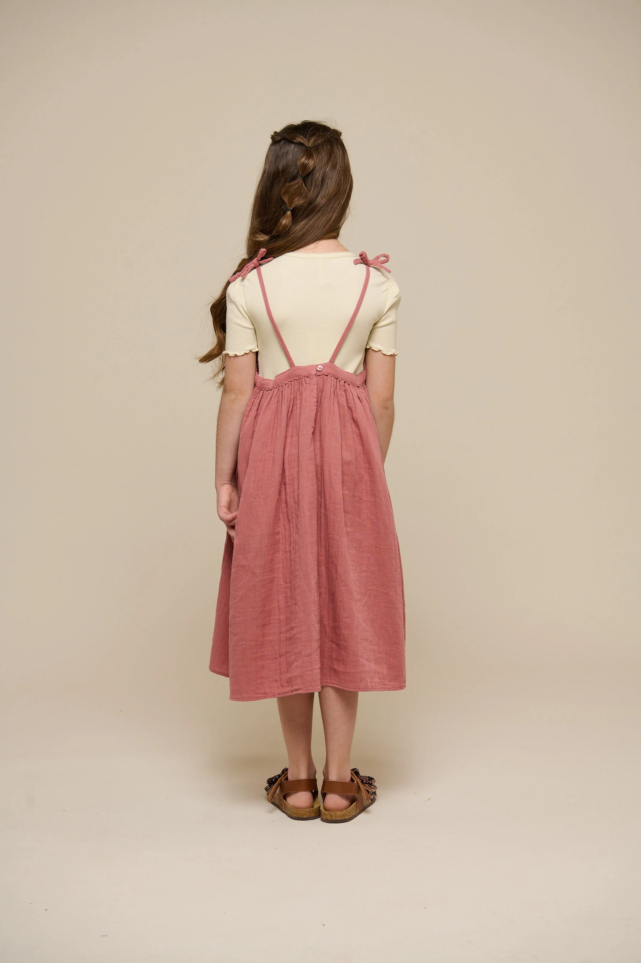Gaze Trägerkleid - Tween - Old Rose | 100912 Jasmine - Image 5