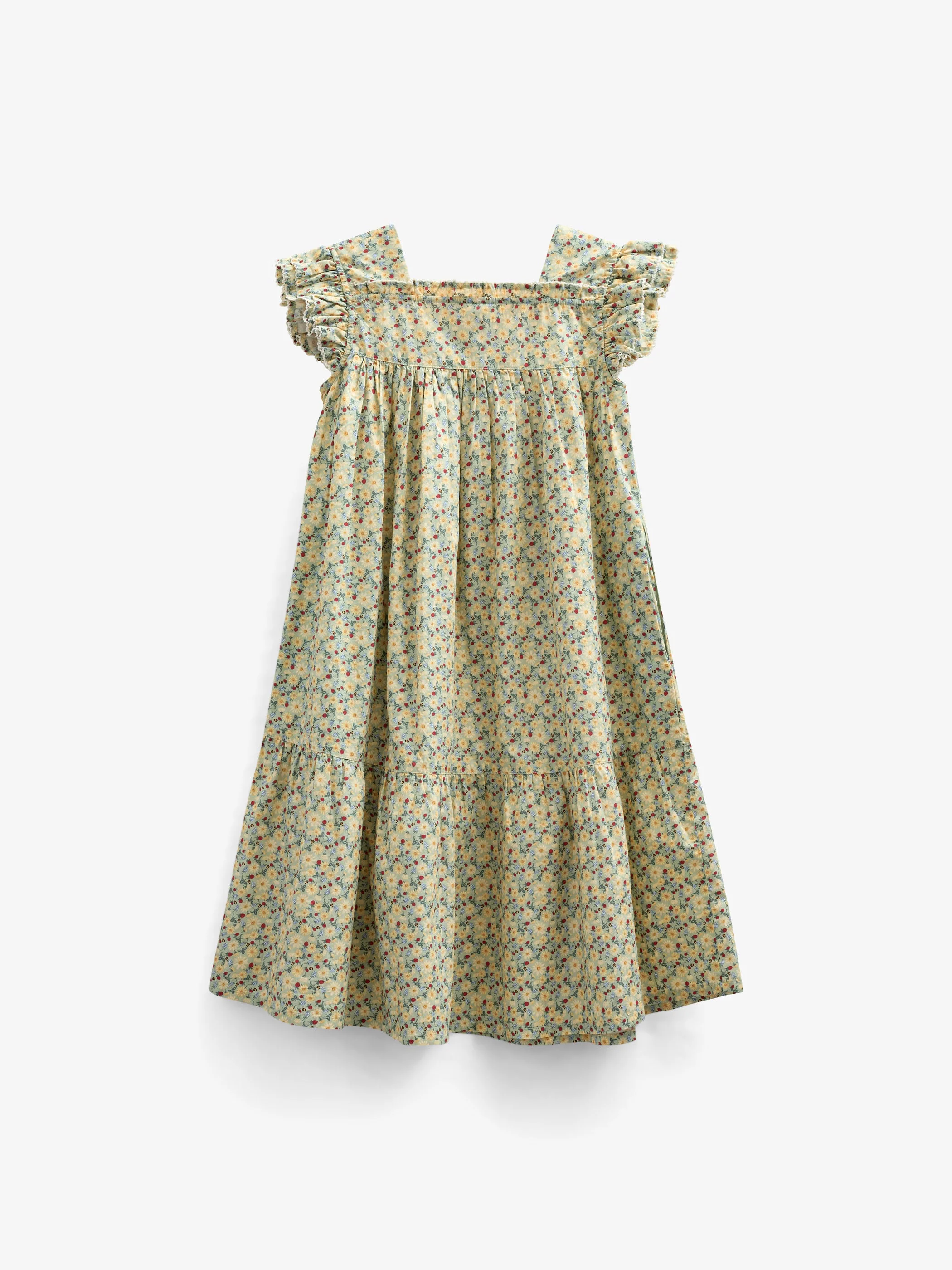 Geblümtes Popeline-Kleid - Tween - Green | 100963 Poppy - Image 3