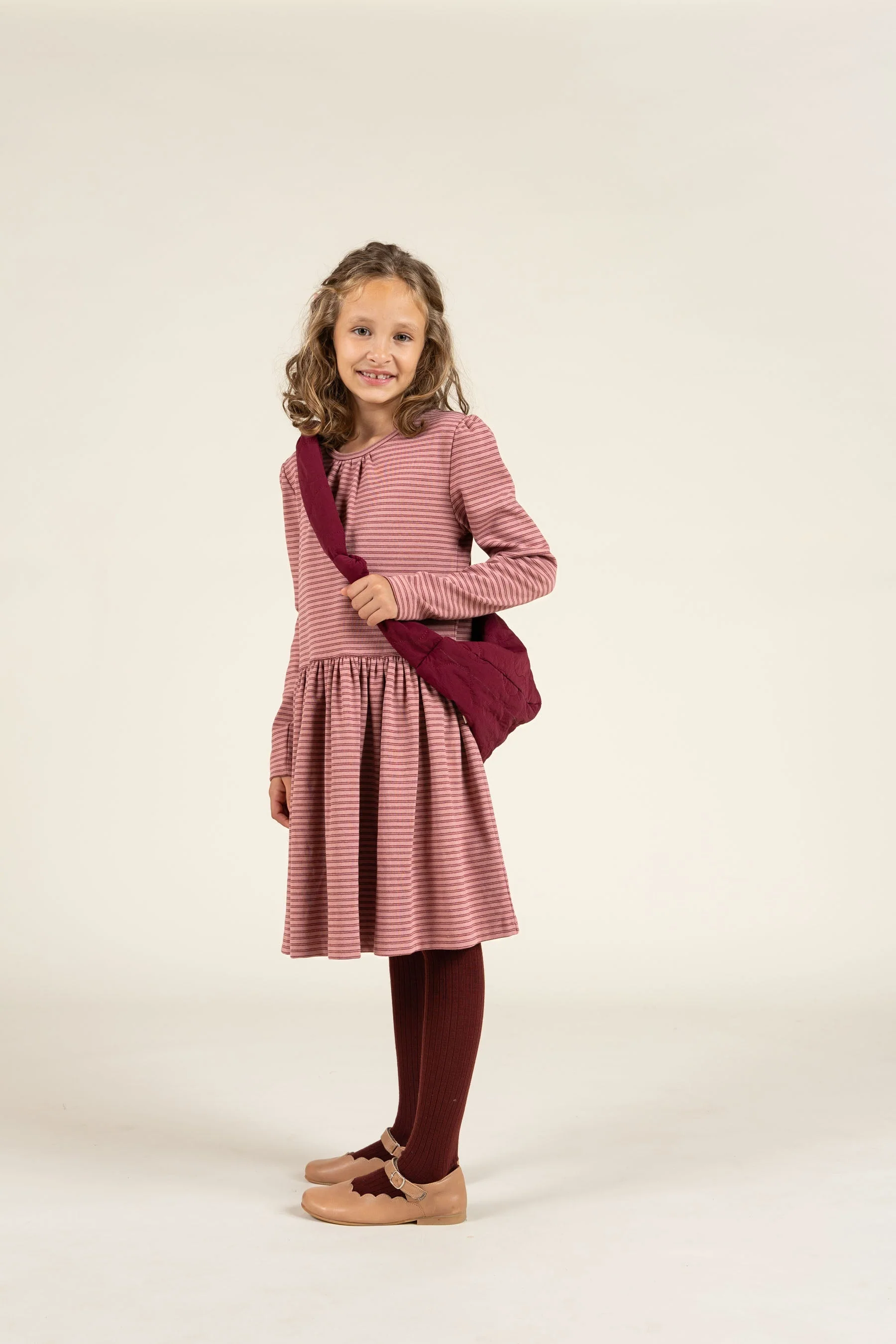 Gesteppte Gürteltasche - All - Burgundy | 100738 Bella - Image 3