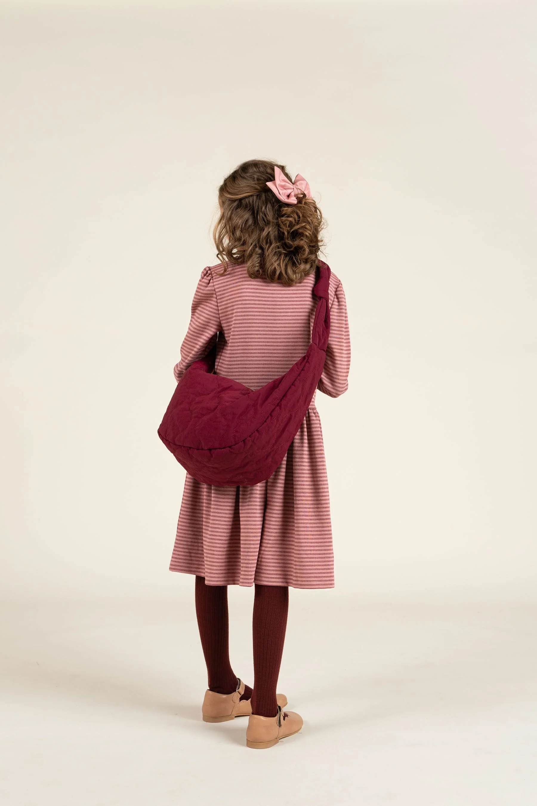 Gesteppte Gürteltasche - All - Burgundy | 100738 Bella - Image 4