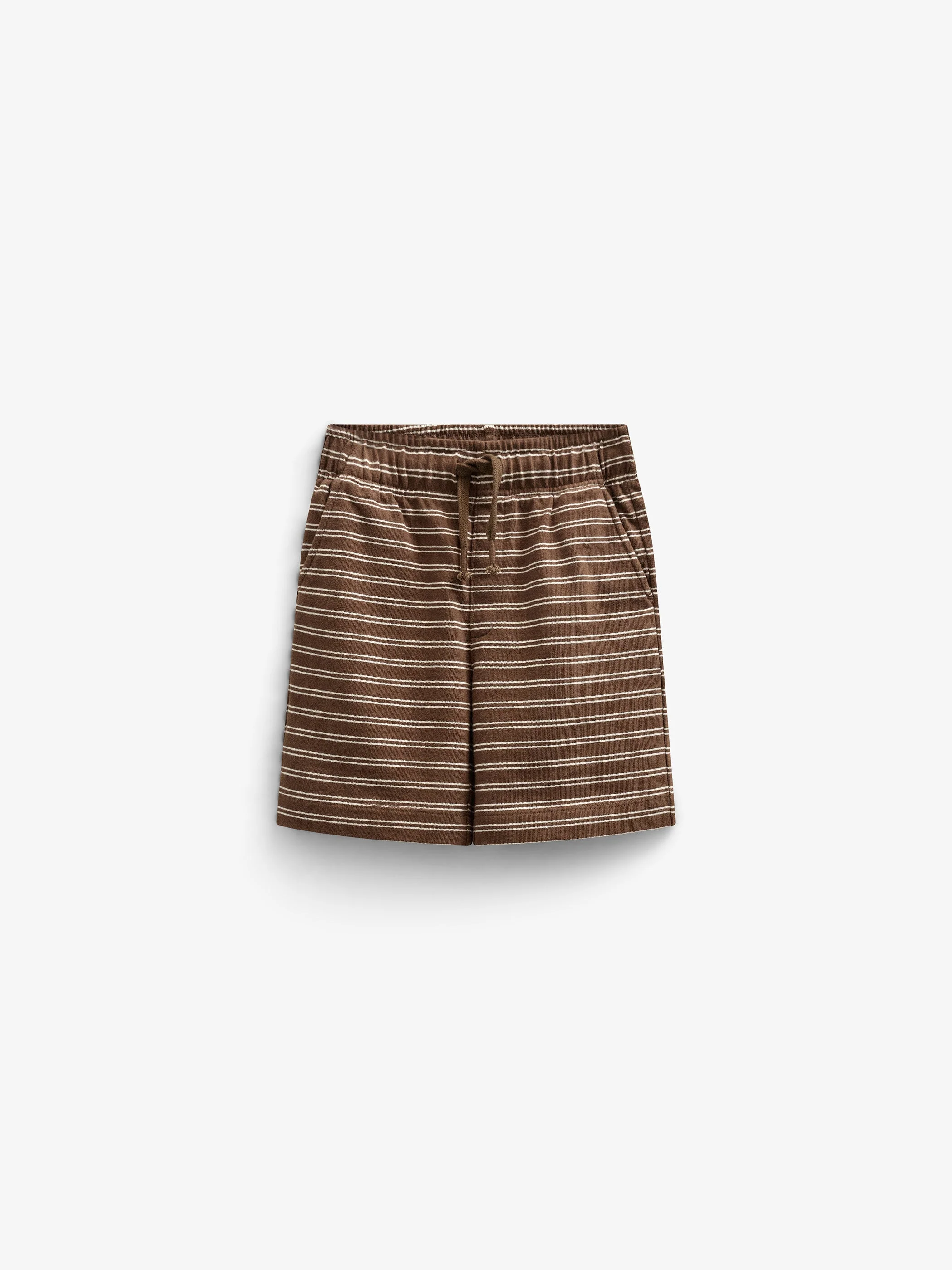 Gestreifte Jersey Shorts - Tween - Dark Brown | 101182 Otto