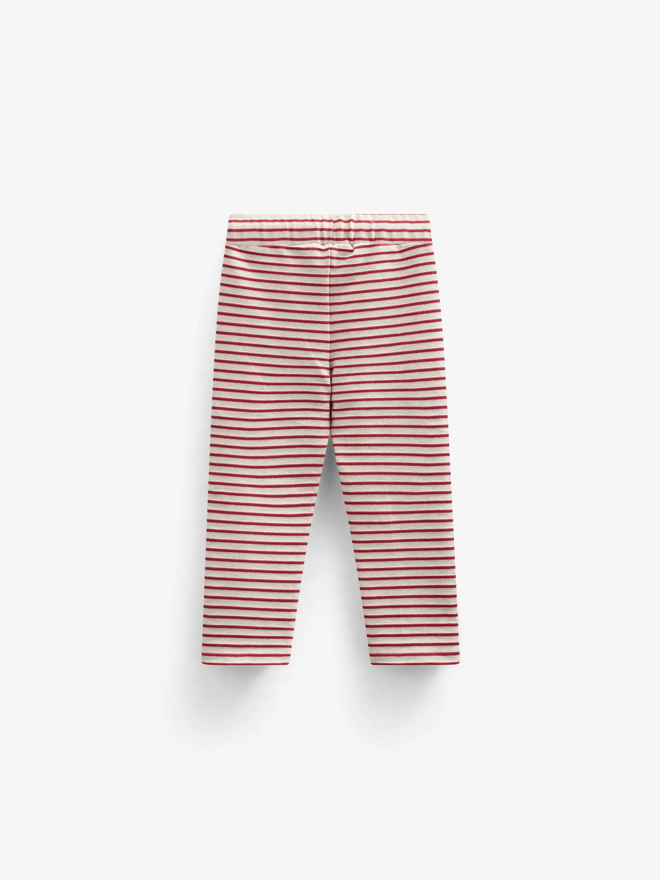 Gestreifte Jerseyhose - Kids - Cherry Red | 100999 Emmie - Image 3