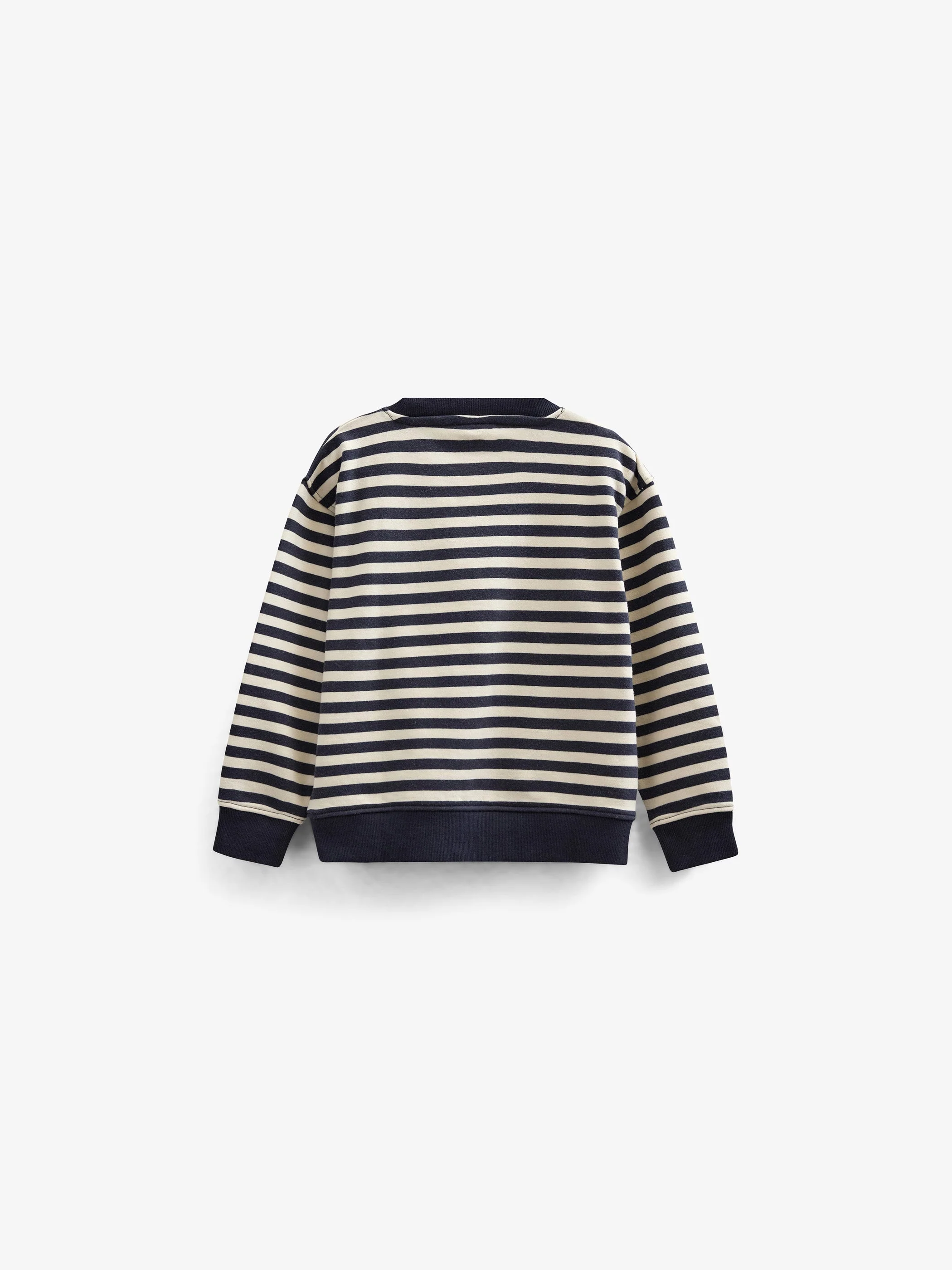 Gestreiftes Crewneck Sweatshirt - Tween - Navy Stripe | 101345 Cole - Image 3