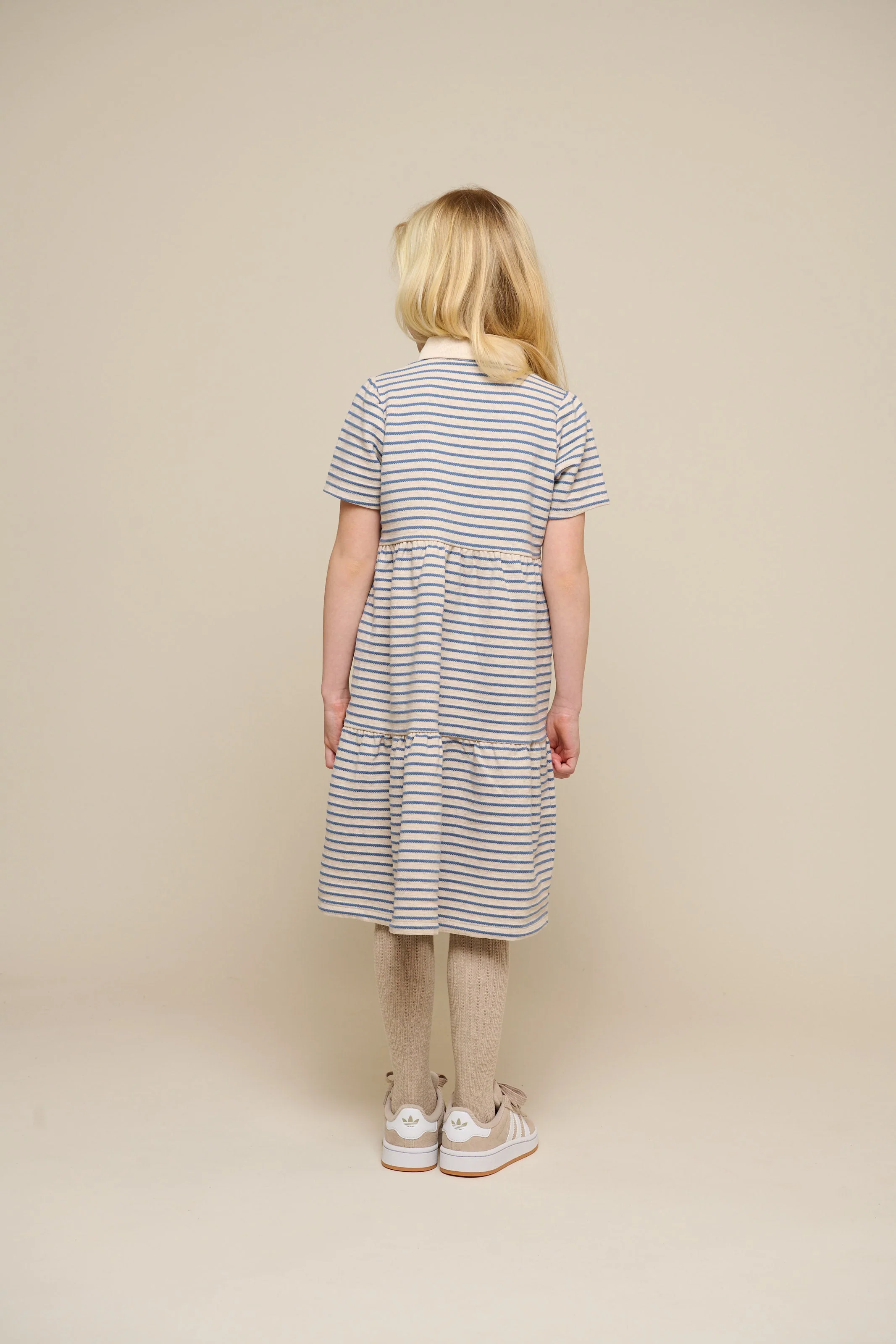 Gestreiftes Jersey-Kleid - Tween - Blue | 101013 Emmie - Image 5