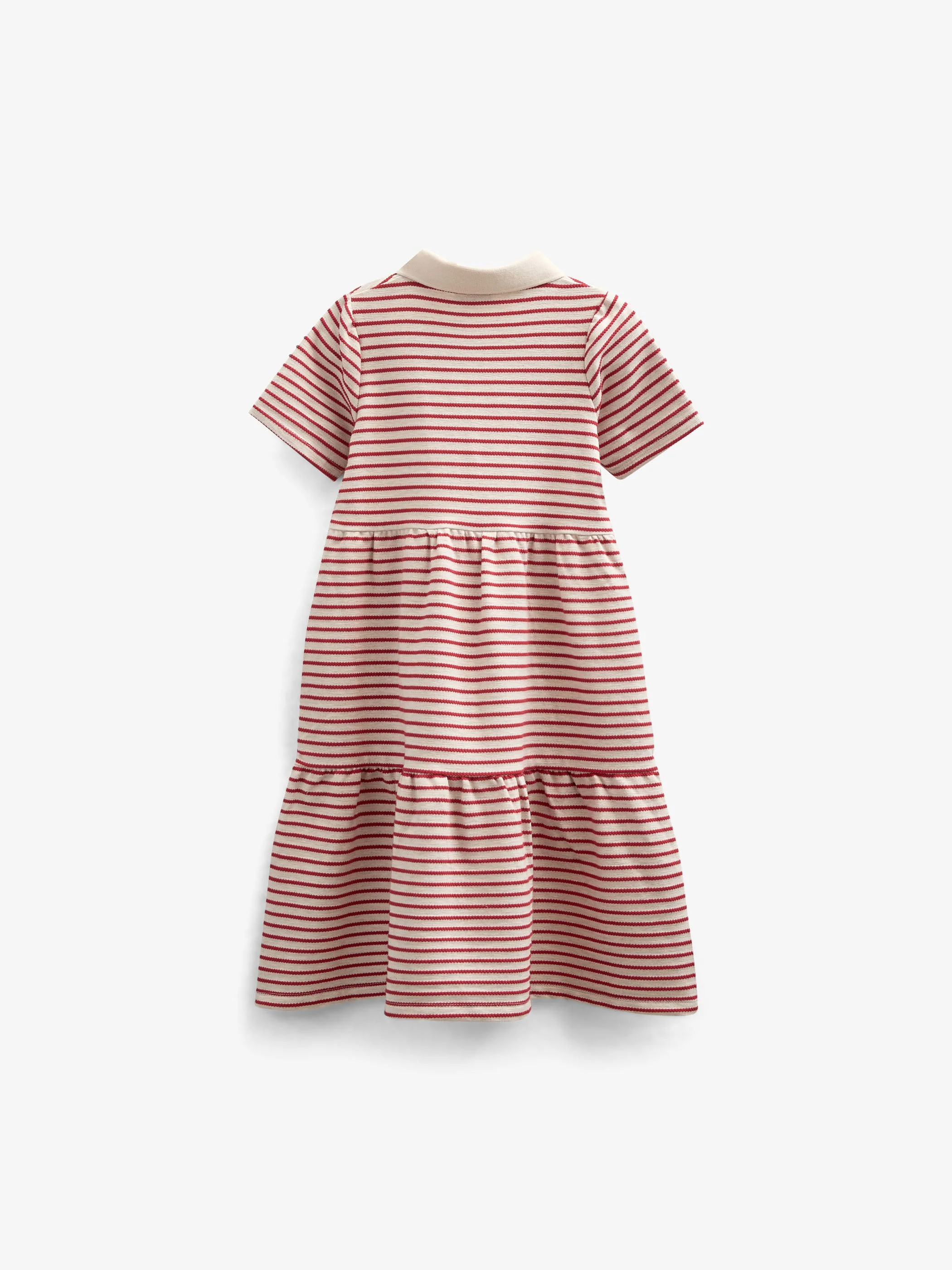 Gestreiftes Jersey-Kleid - Tween - Cherry Red | 101009 Emmie - Image 3