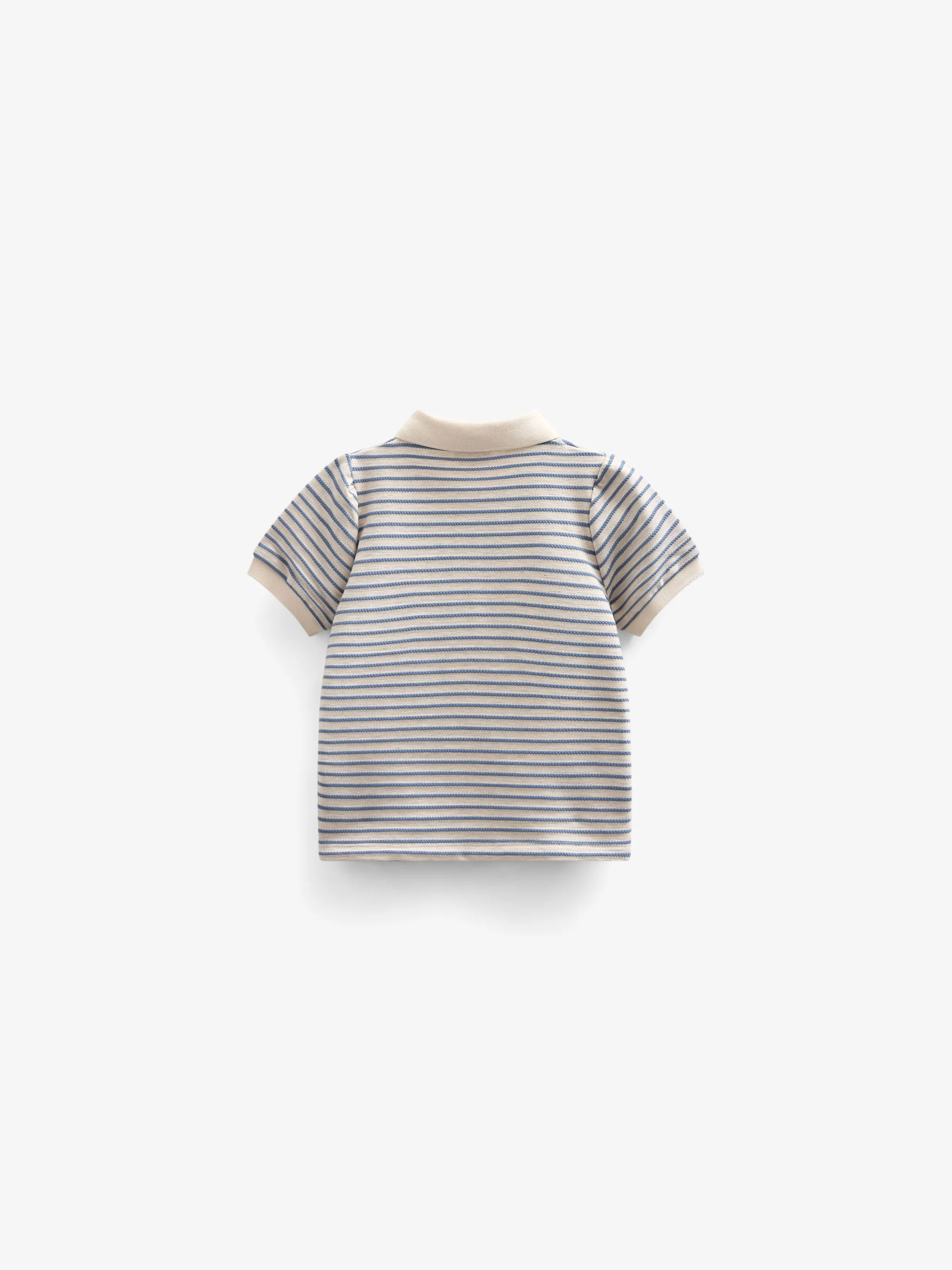 Gestreiftes Jersey-Poloshirt - Tween - Blue | 101007 Emmie - Image 3