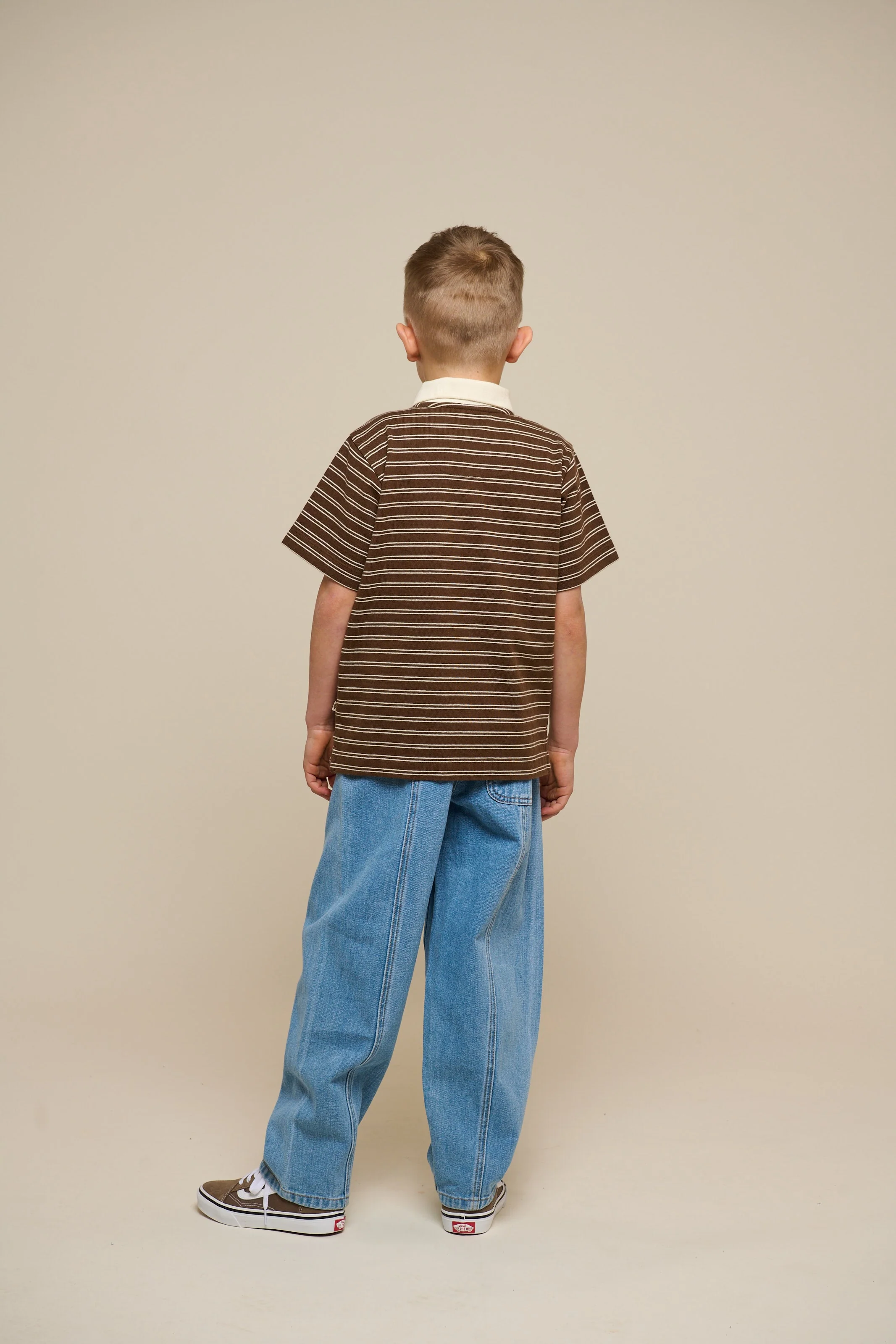 Gestreiftes Jersey-Poloshirt - Tween - Dark Brown | 101174 Otto - Image 5