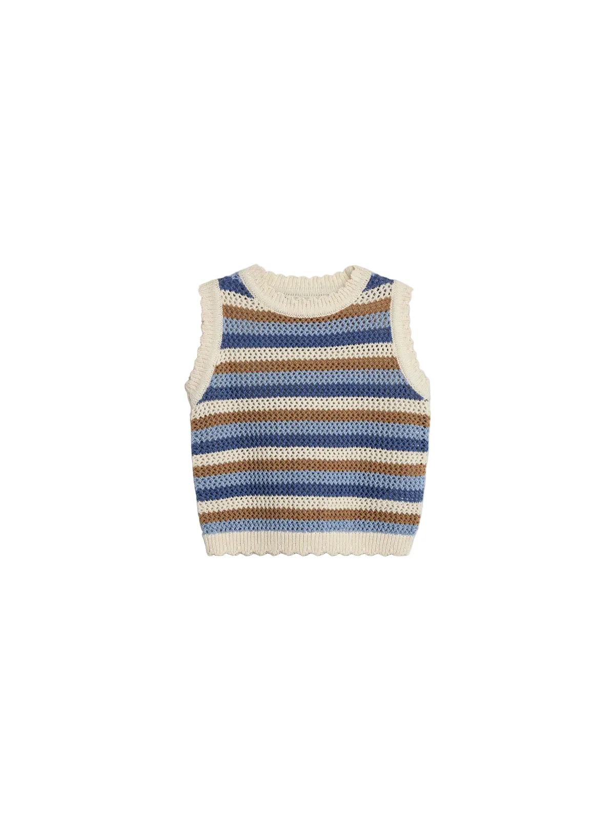 Gestreiftes Strick-Top - Blue | 100274 Mary