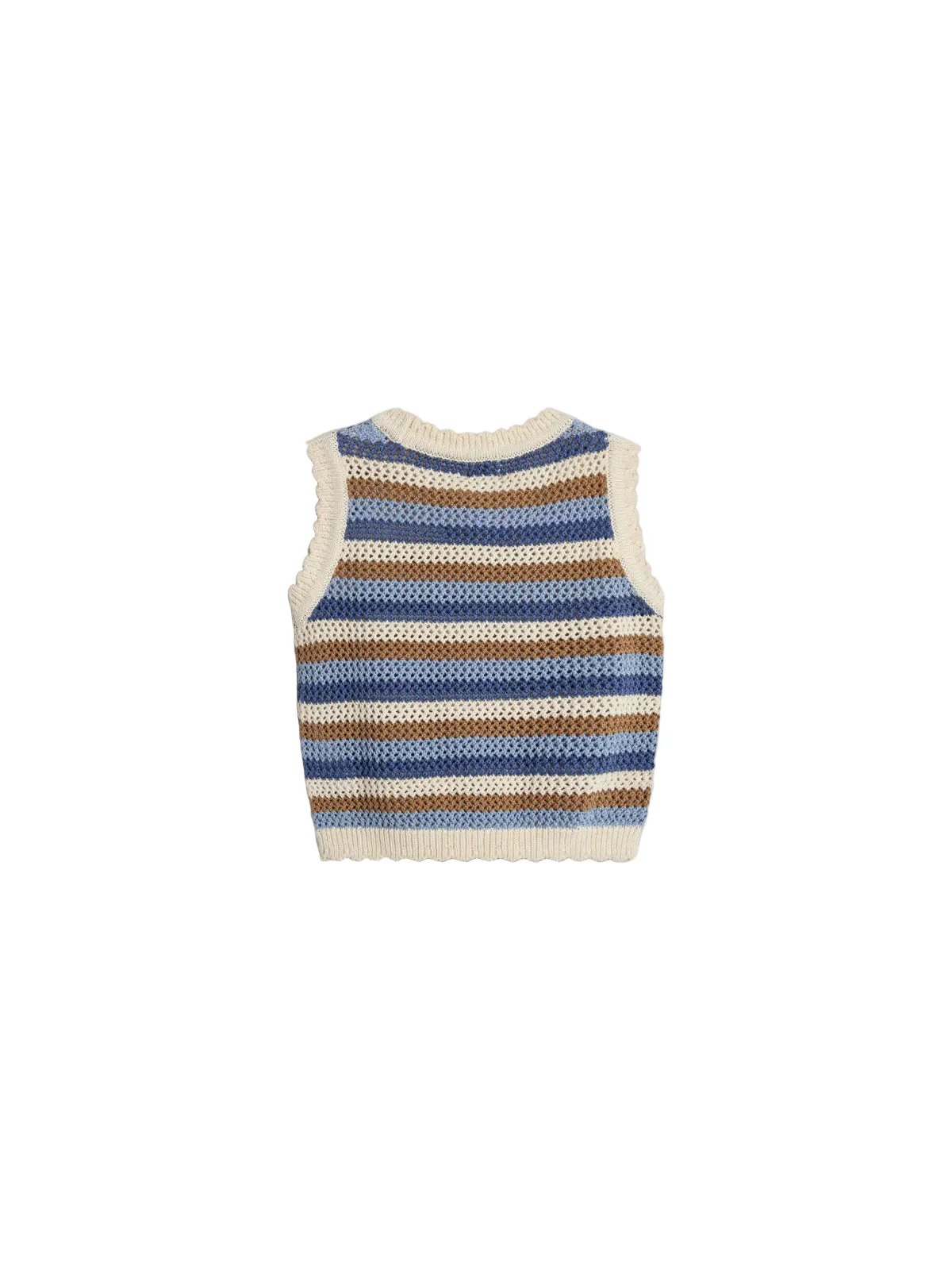 Gestreiftes Strick-Top - Blue | 100274 Mary - Image 3