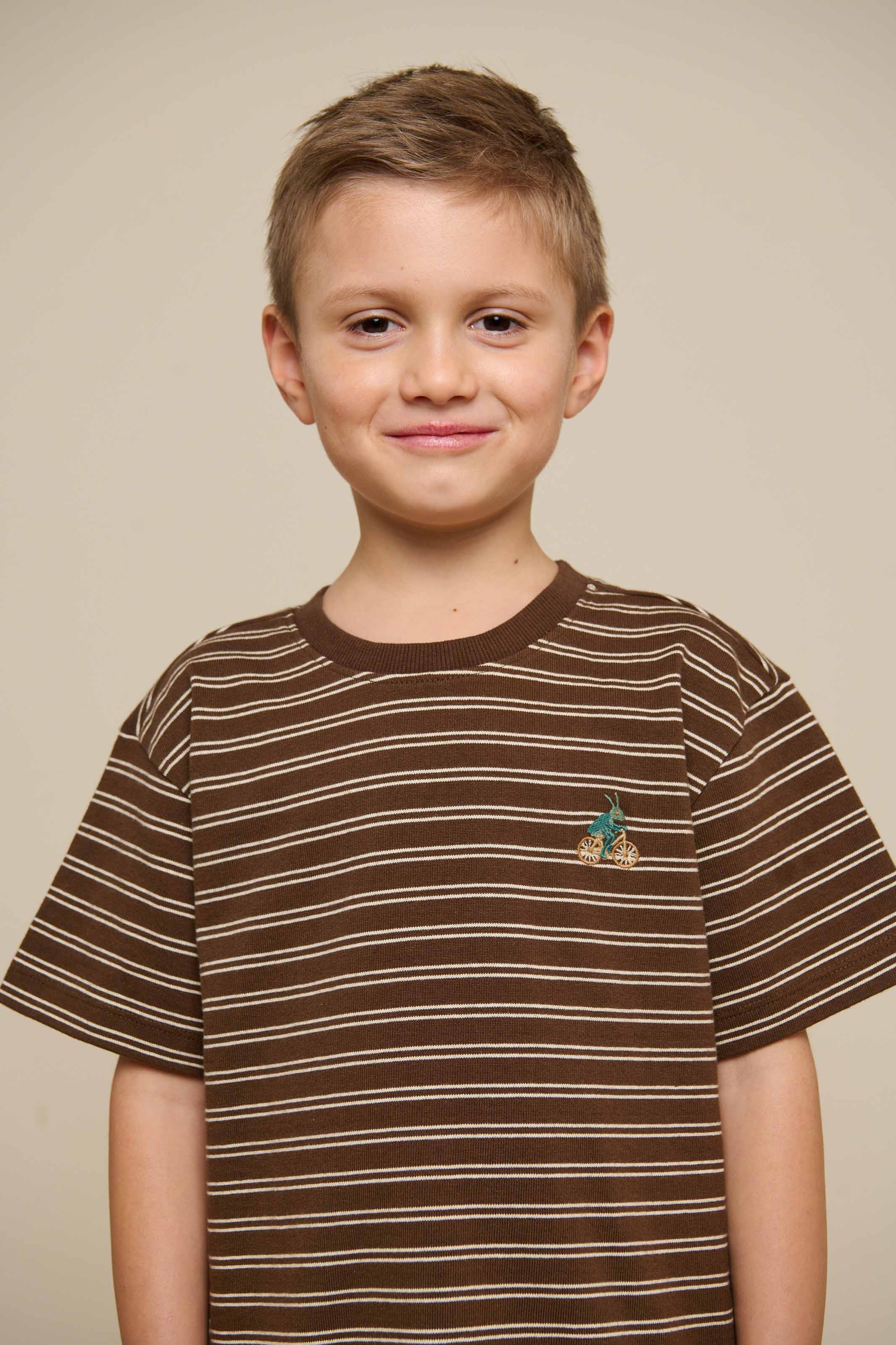 Gestreiftes T-Shirt - Tween - Dark Brown | 101178 Otto - Image 6