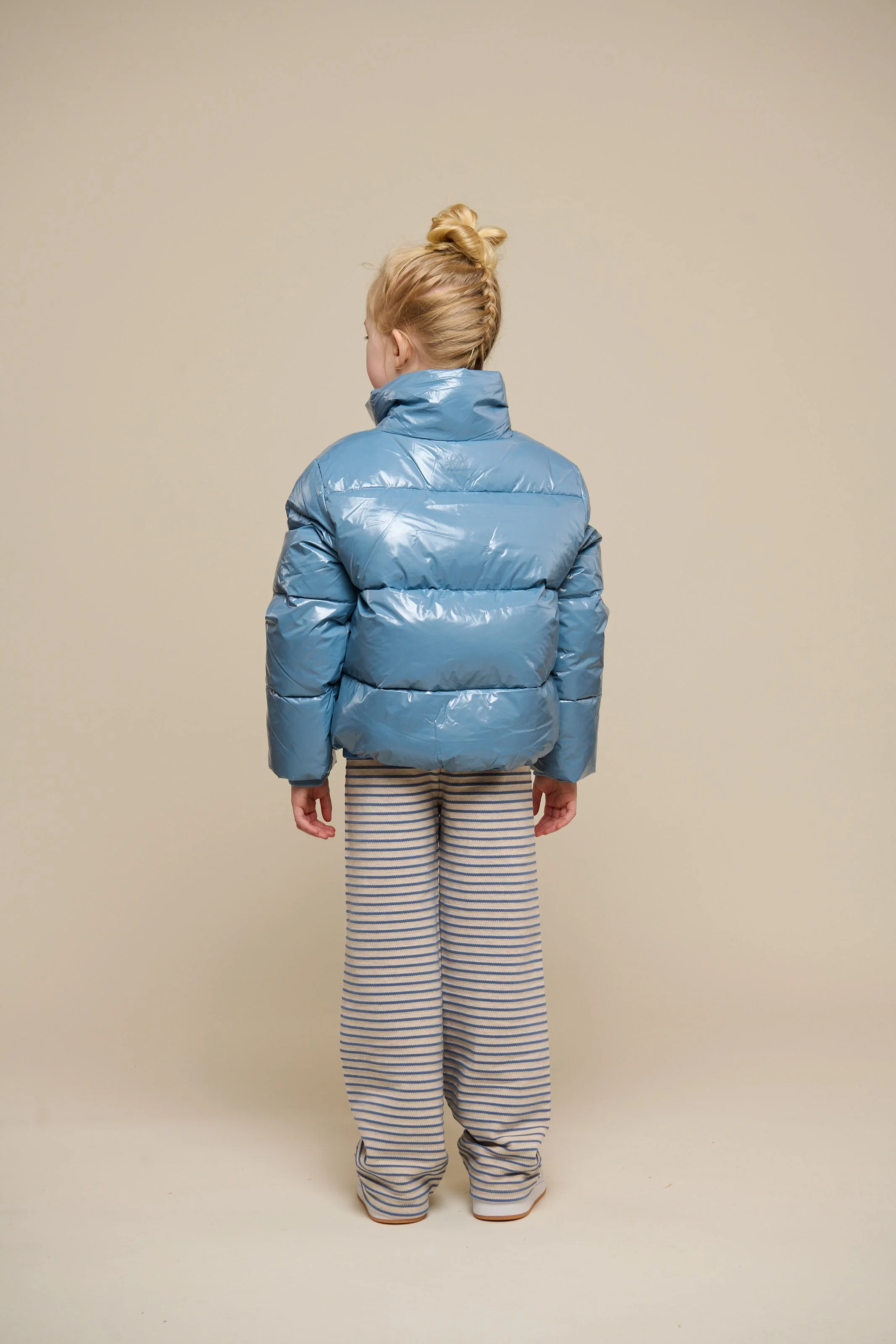 Glänzende Pufferjacke - Tween - Blue | 100533 Violet - Image 5