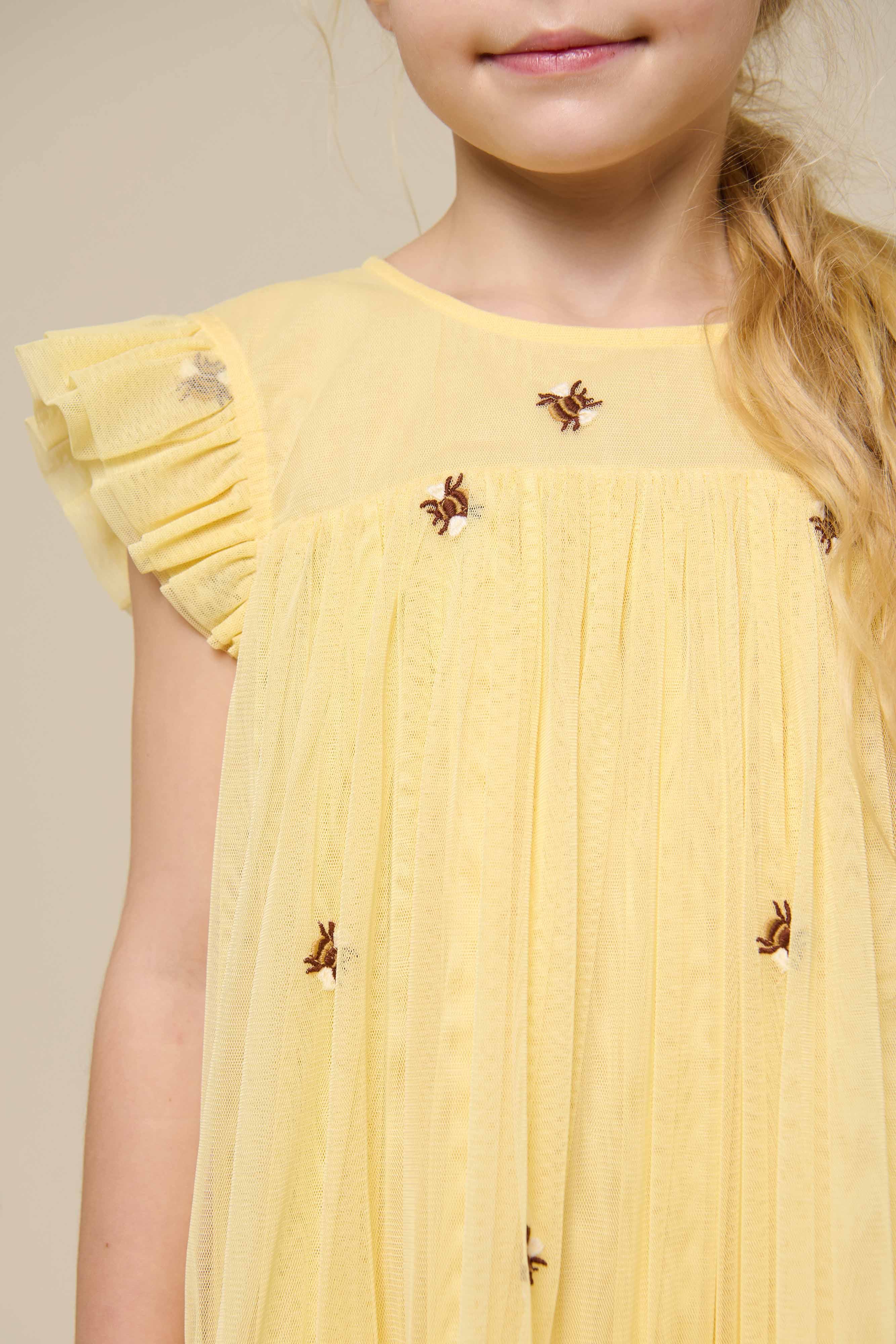 Honigbiene Tüll Kleid - Tween - Sunlight | 100967 Daisy - Image 4