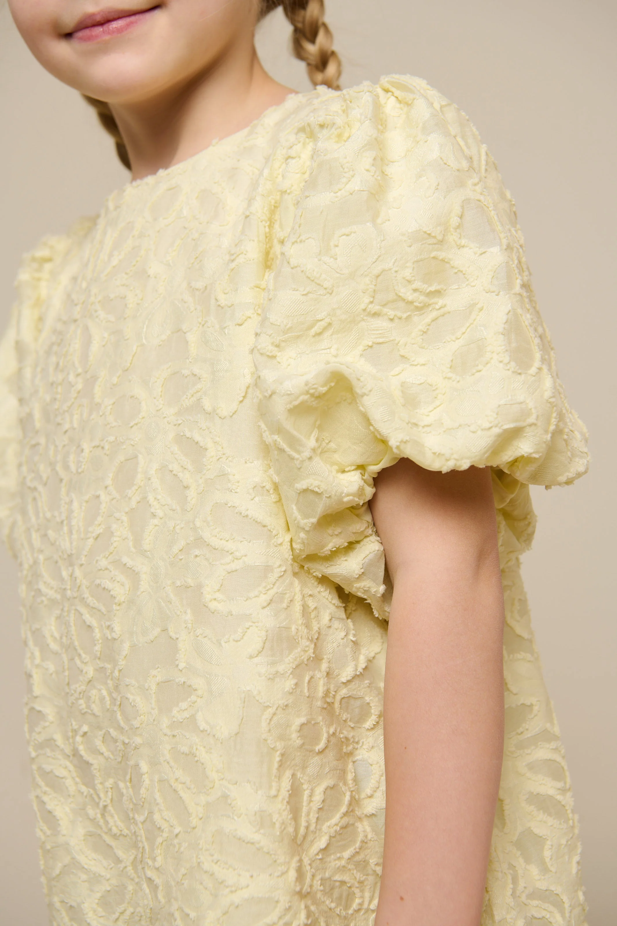 Jacquard-Kleid aus Baumwollmischung - Tween - Sunlight | 100993 Giselle - Image 4