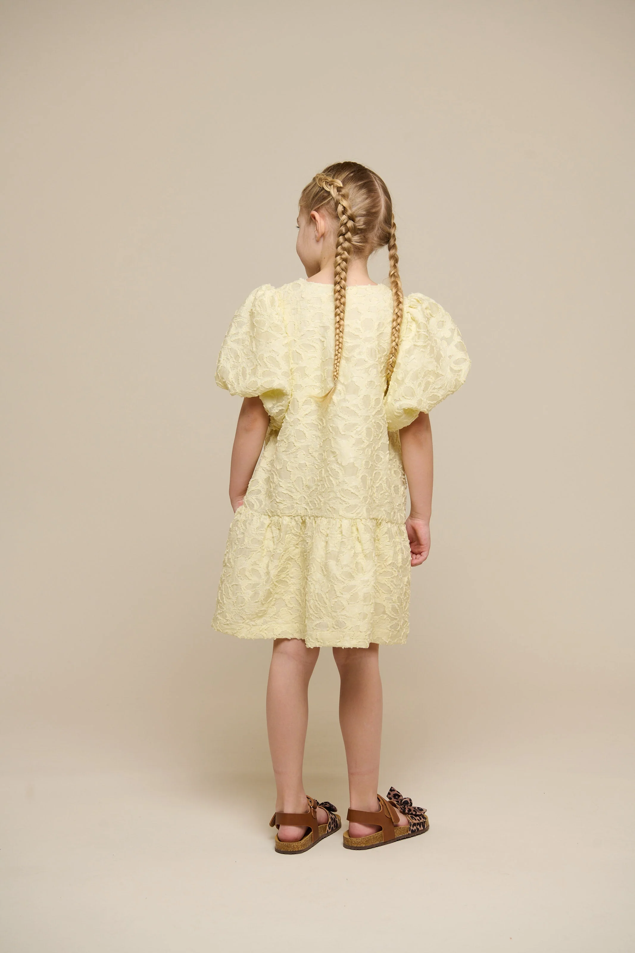 Jacquard-Kleid aus Baumwollmischung - Tween - Sunlight | 100993 Giselle - Image 6