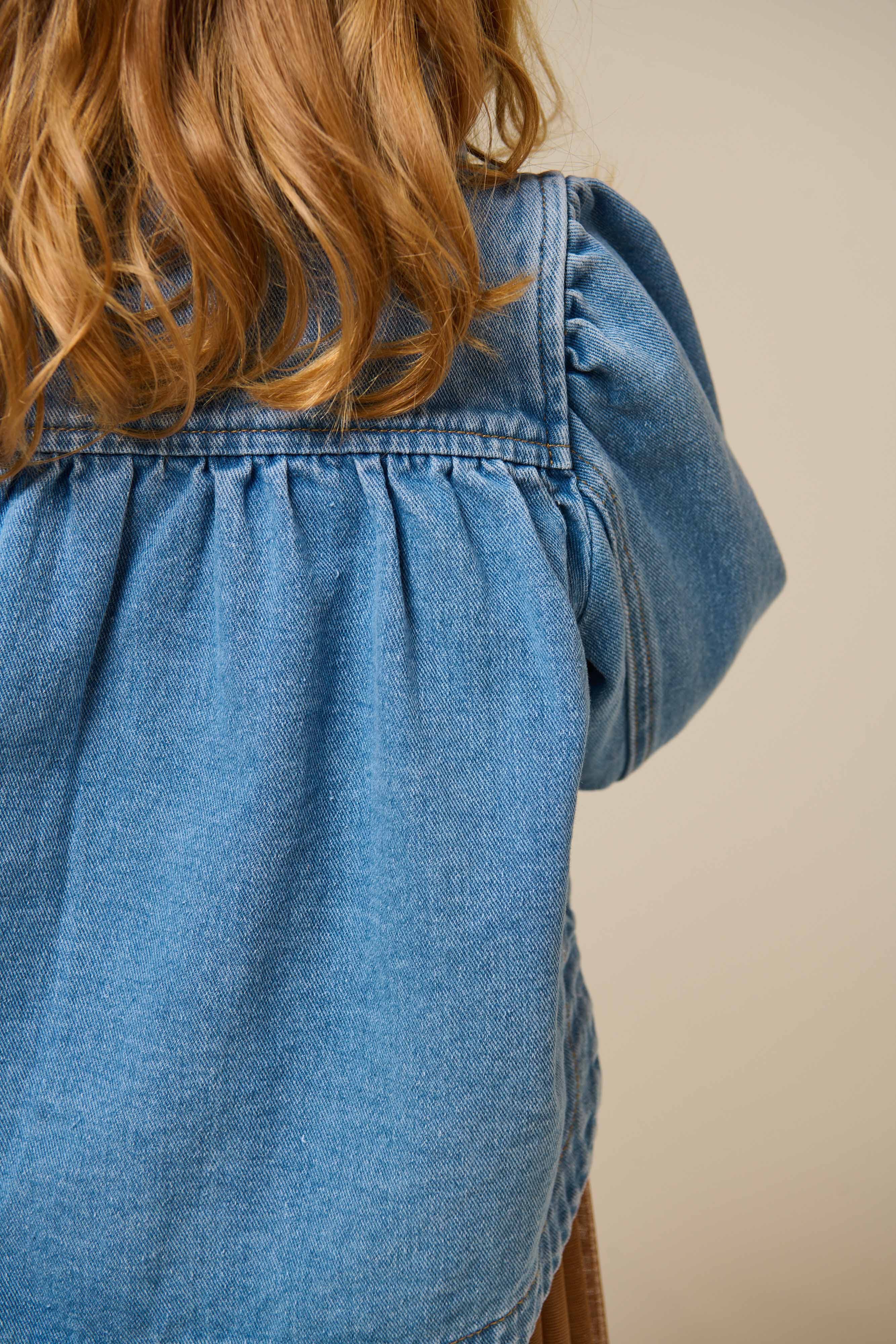 Jeansjacke - Kids - Light Blue Denim | 101014 Vera - Image 4