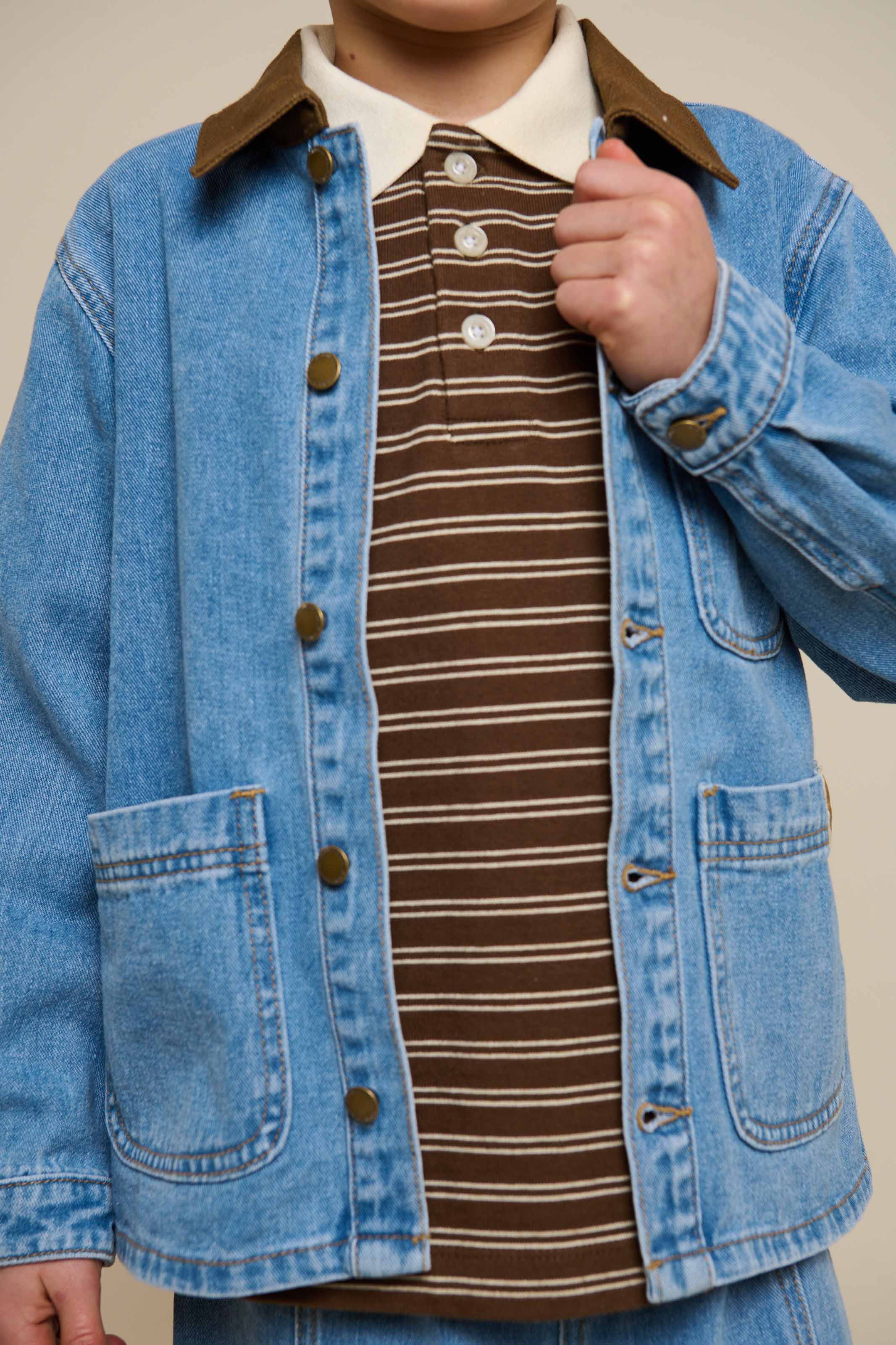 Jeansjacke - Tween - Light Blue Denim | 101023 Gavin - Image 4