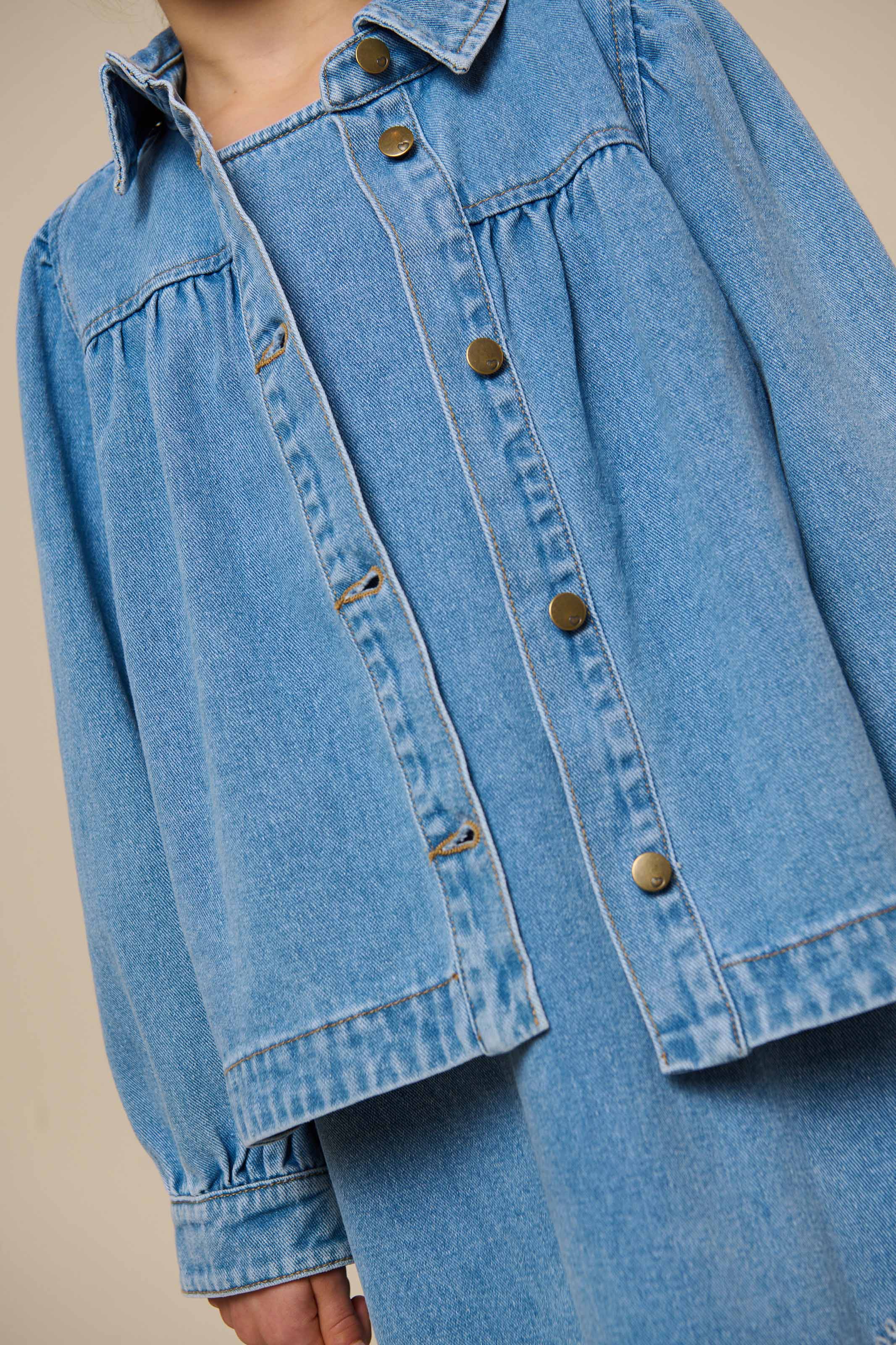 Jeansjacke - Tween - Light Blue Denim | 101015 Vera - Image 4